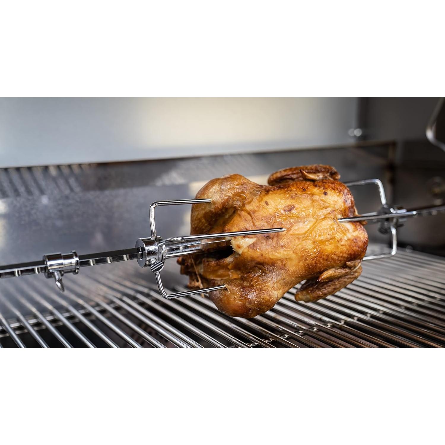 Kit Rotisserie Monument Grills 97222 4 Quemadores Acero Inox