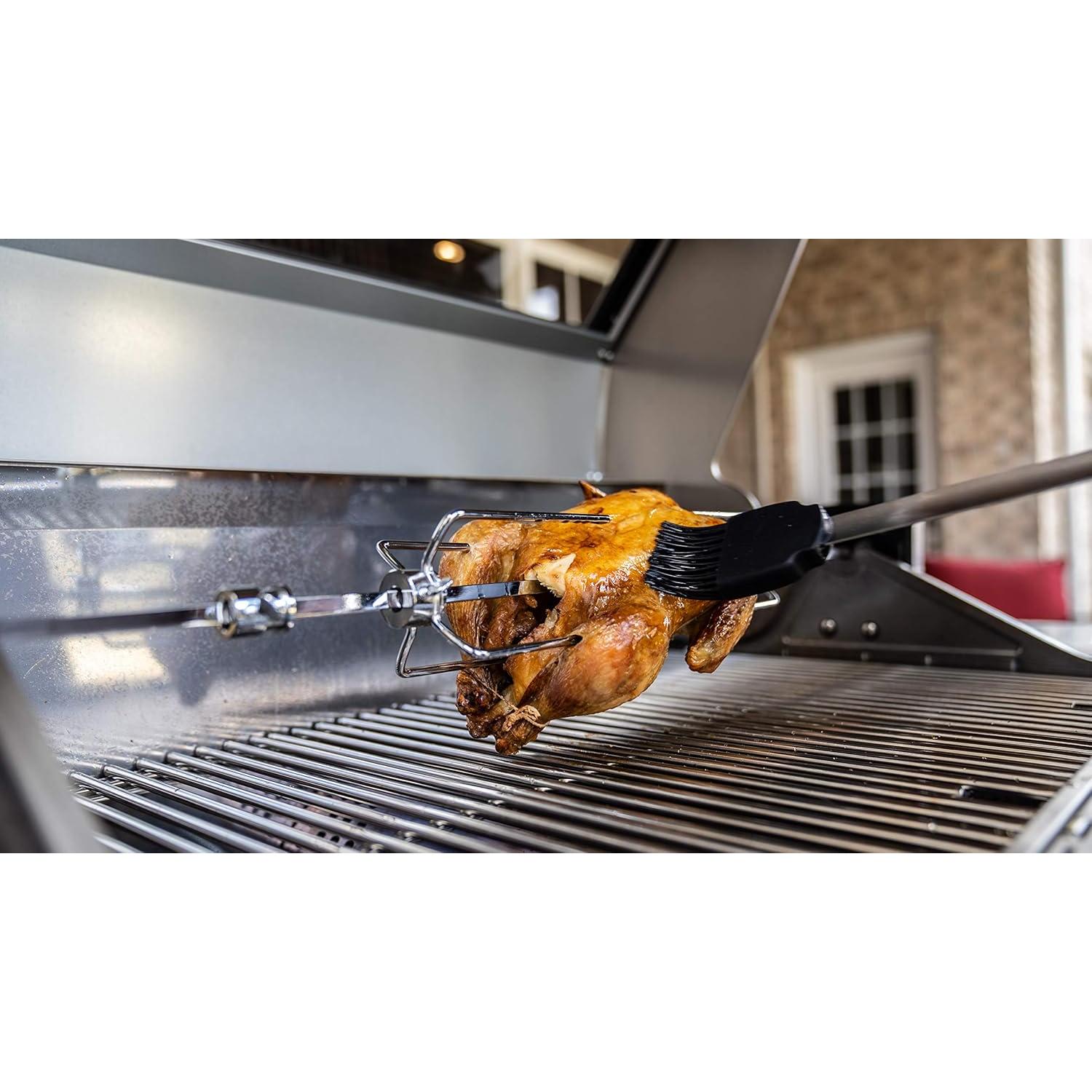 Kit Rotisserie Monument Grills 97222 4 Quemadores Acero Inox