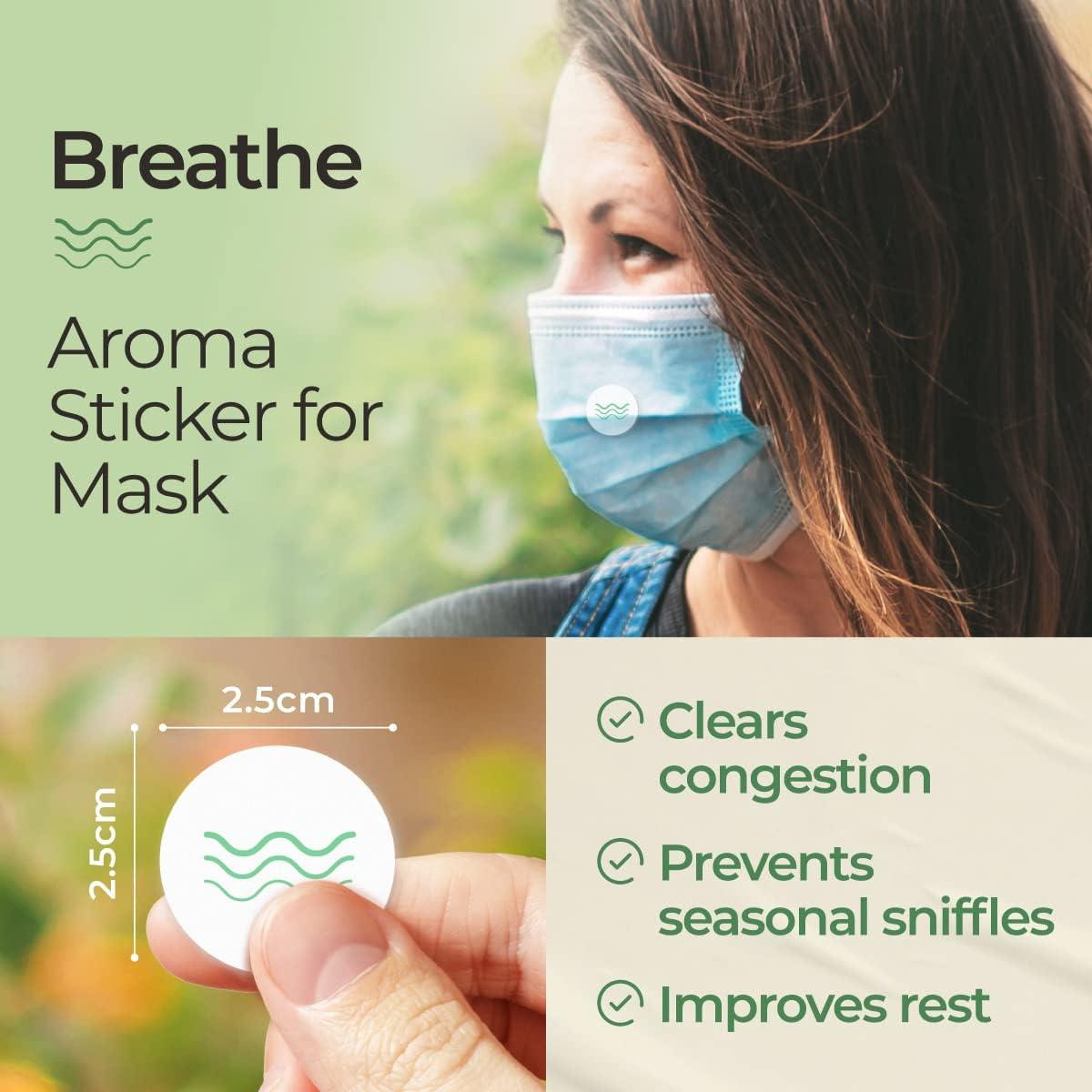 Parches de Aromaterapia Gya Labs Breathe - 60 Piezas