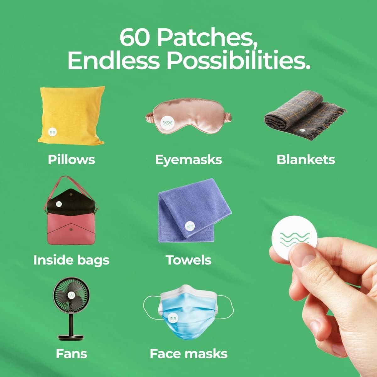 Parches de Aromaterapia Gya Labs Breathe - 60 Piezas