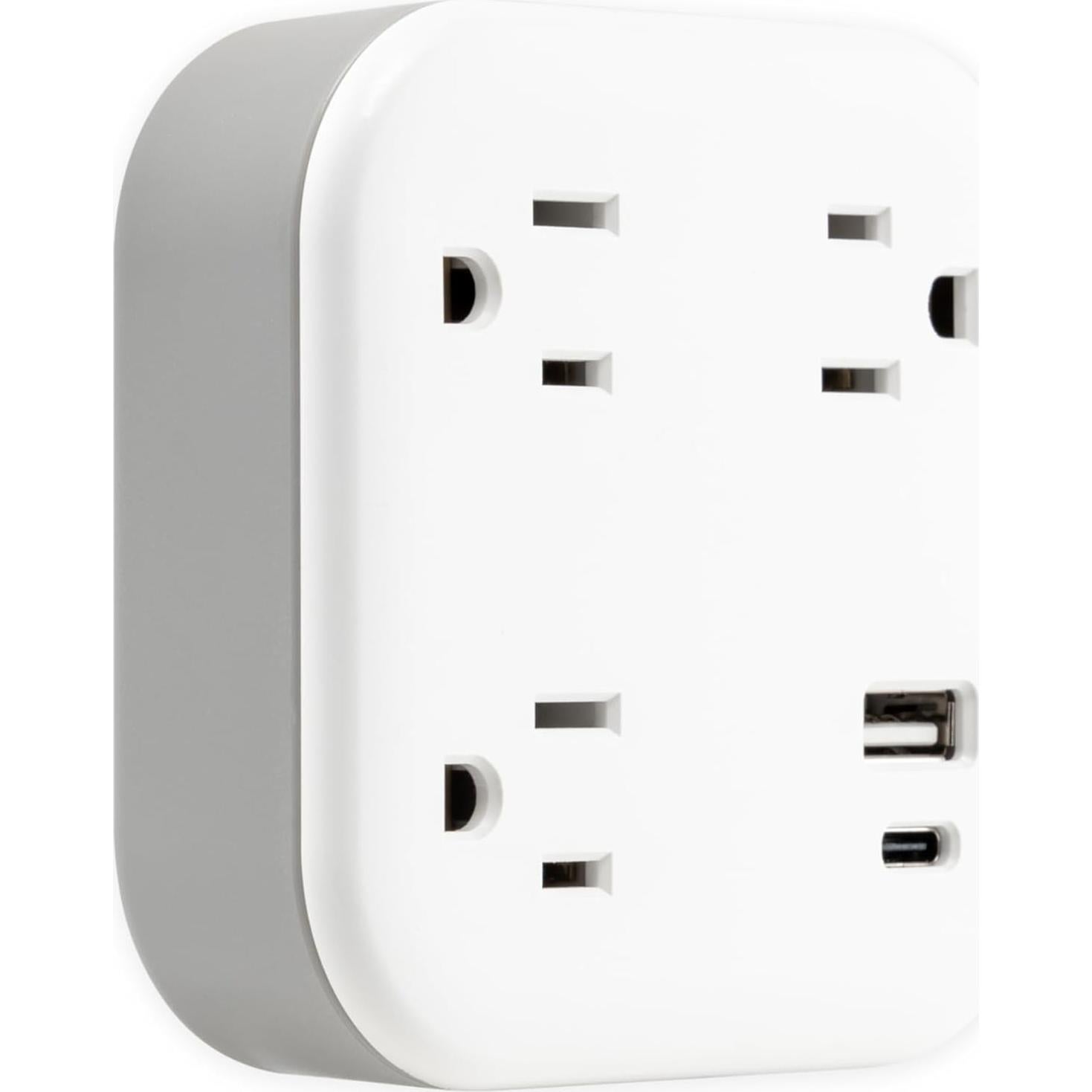 Protector de Sobretensión GE UltraPro 3 Salidas USB-C y A 980J