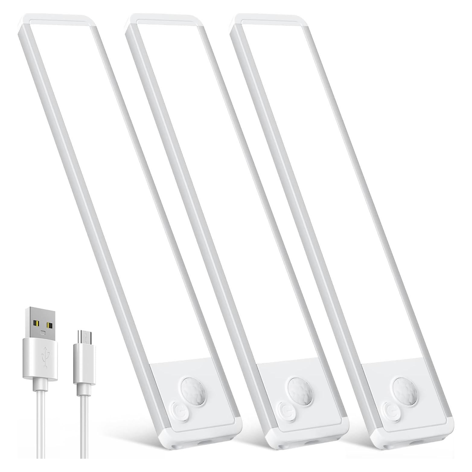 Luces LED Recargables con Sensor de Movimiento VOZUJI 20cm