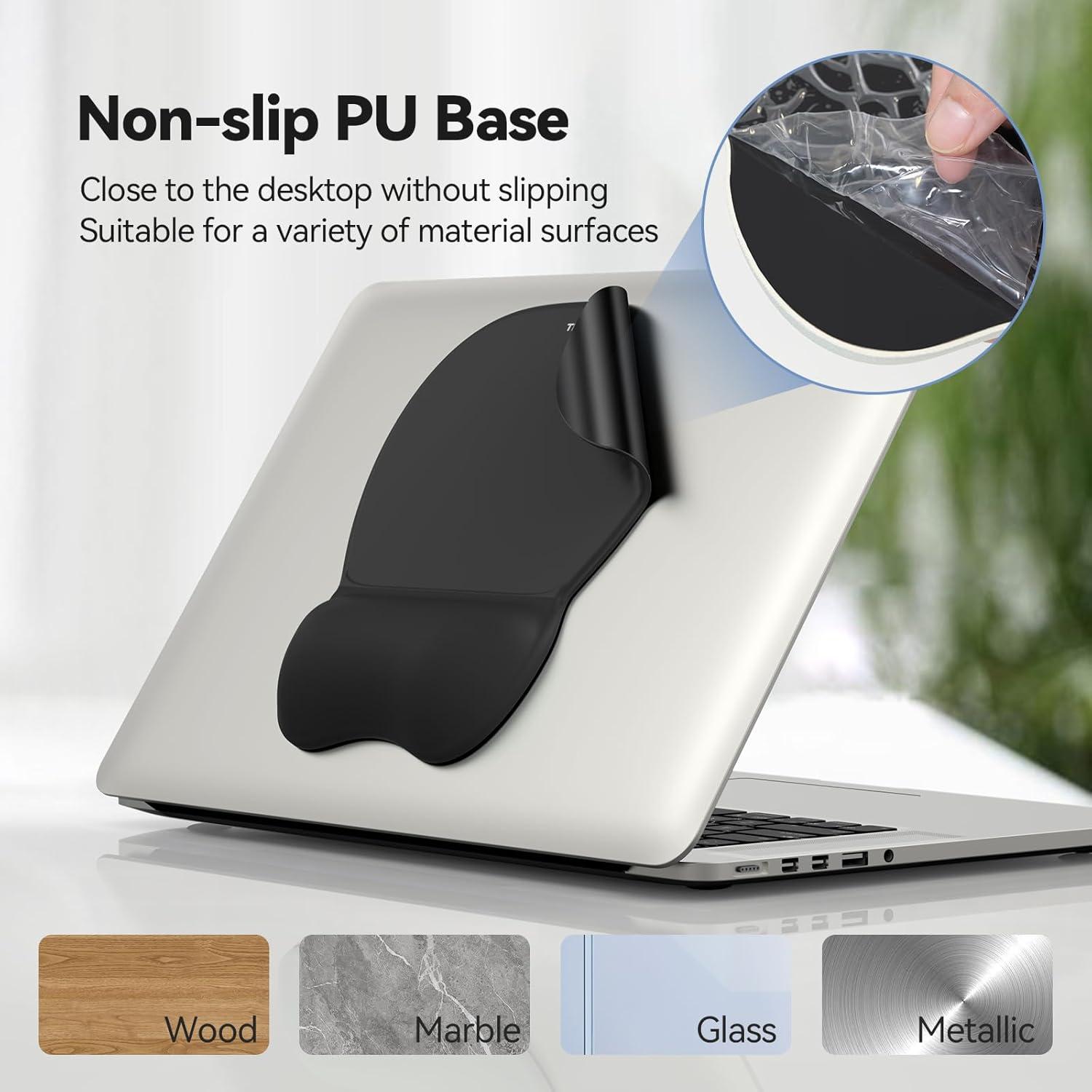 Conjunto de Alfombrilla de Ratón y Teclado TECKNET Negro