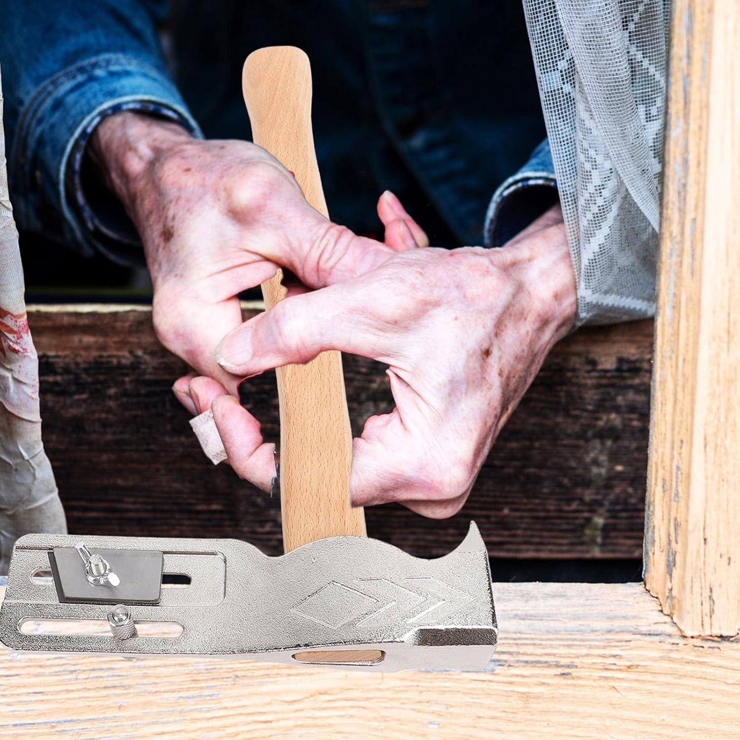 Hacha de Tejado Zyyini 34 cm Martillo de Yeso Magnético