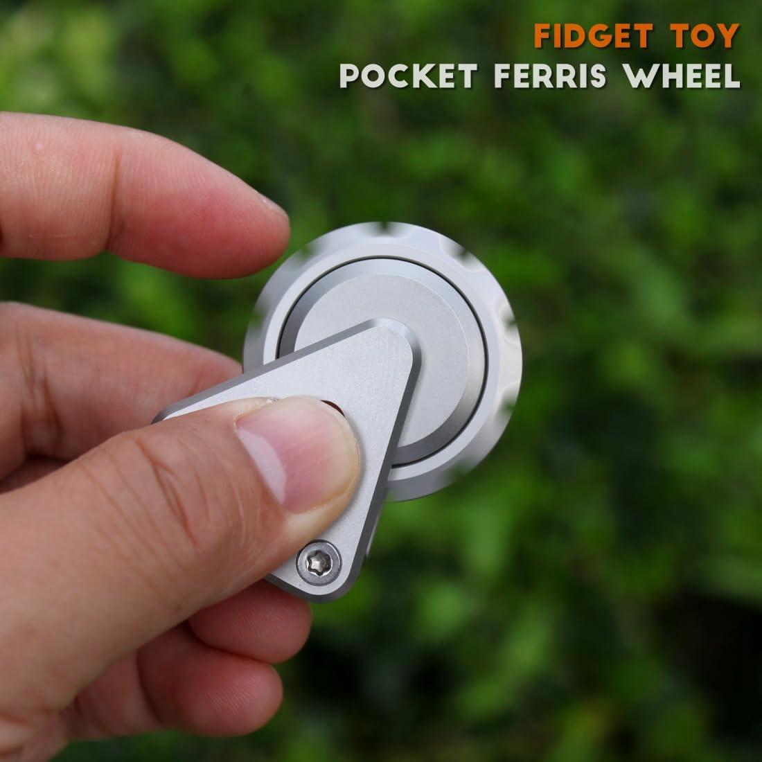 Rueda de Ferris Antiestrés Jodozorn Acero Inoxidable 3.56cm