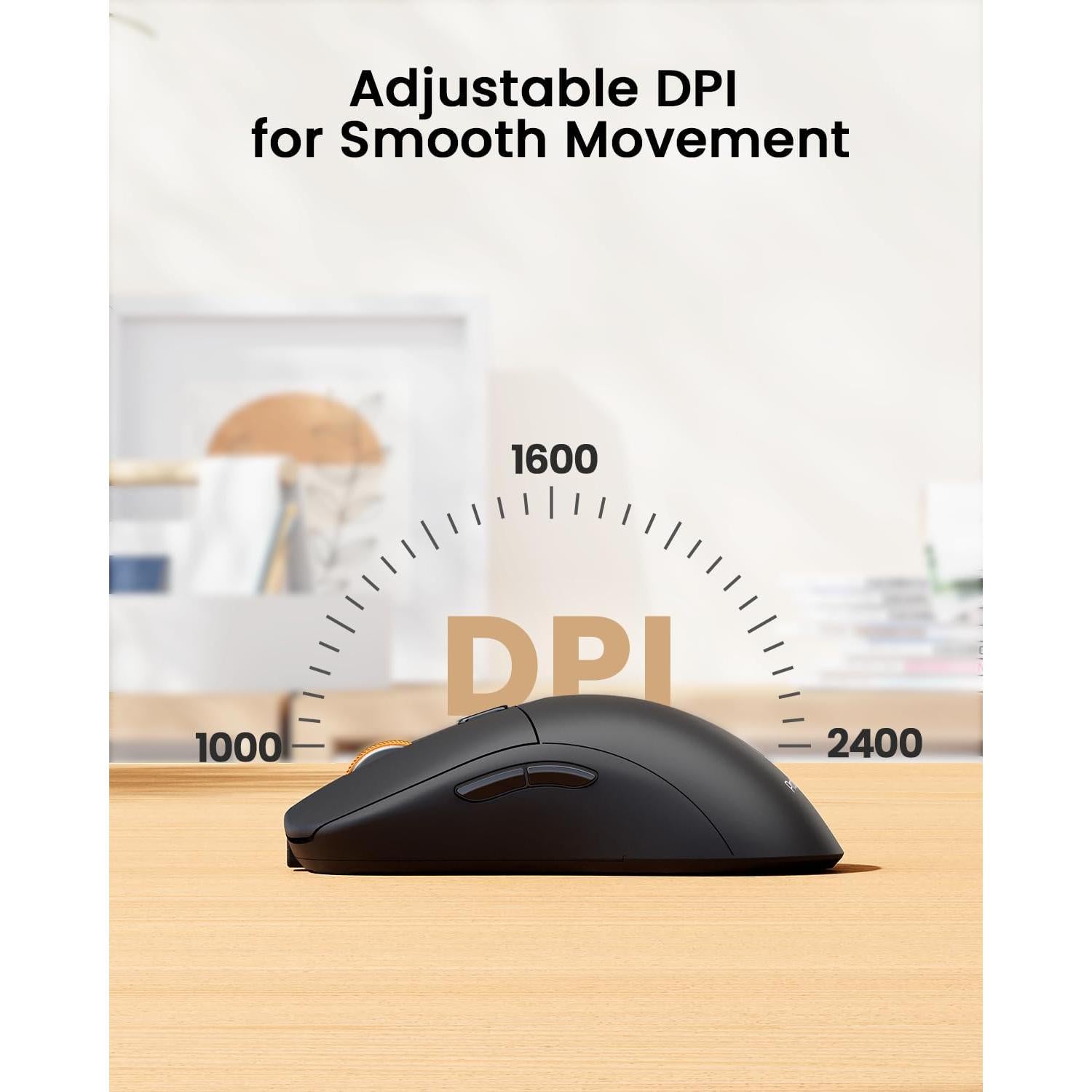 Ratón Inalámbrico Bluetooth ProtoArc EM15 Recargable Negro