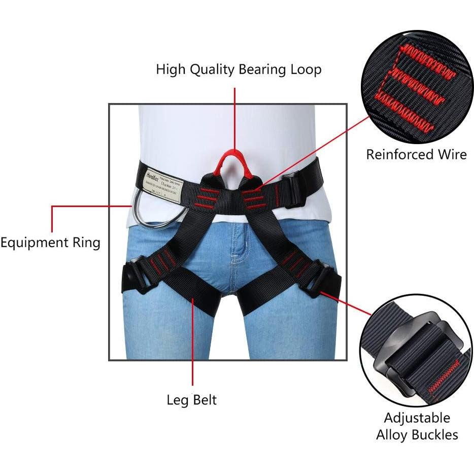 Cinturón de Escalada HandAcc ZH004 Unisex 50.8-114.3 cm