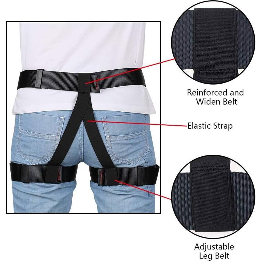 Cinturón de Escalada HandAcc ZH004 Unisex 50.8-114.3 cm