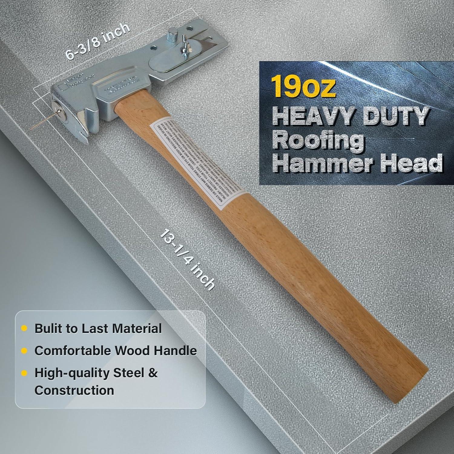 Hacha de Tejado Magnética Kathleno CTC con Imán y Cuchillo