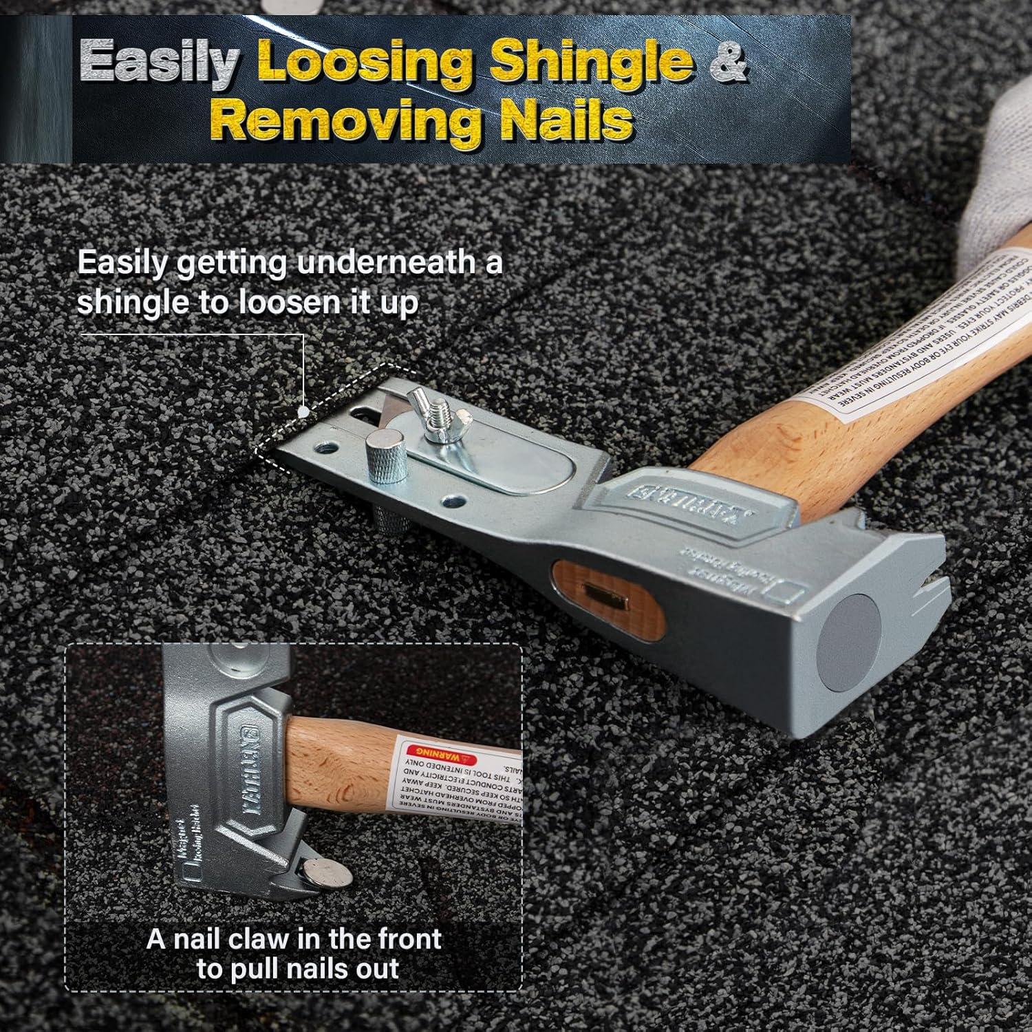 Hacha de Tejado Magnética Kathleno CTC con Imán y Cuchillo