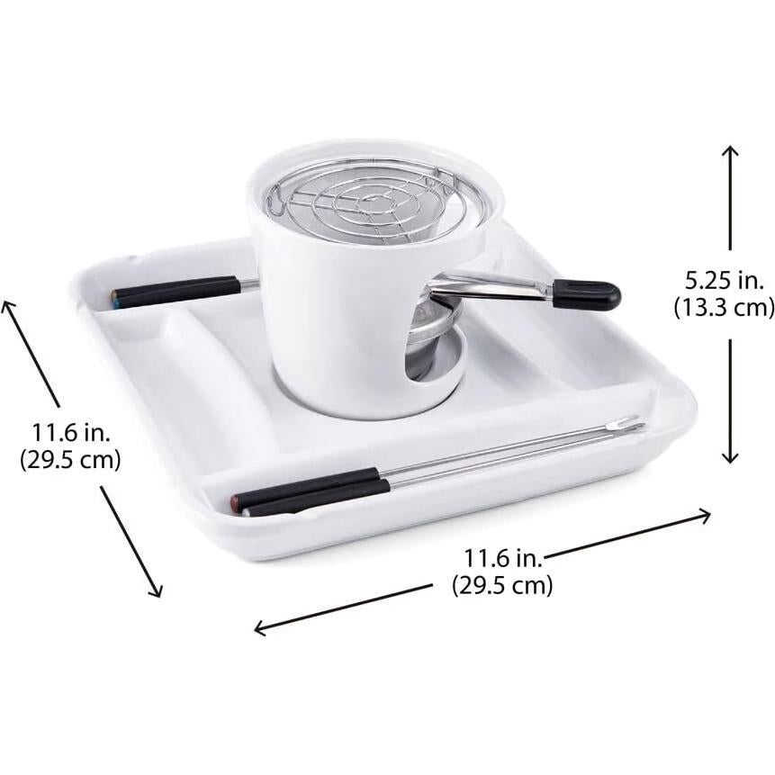 Fabricador de S'mores Chicago Metallic Pequeño Blanco