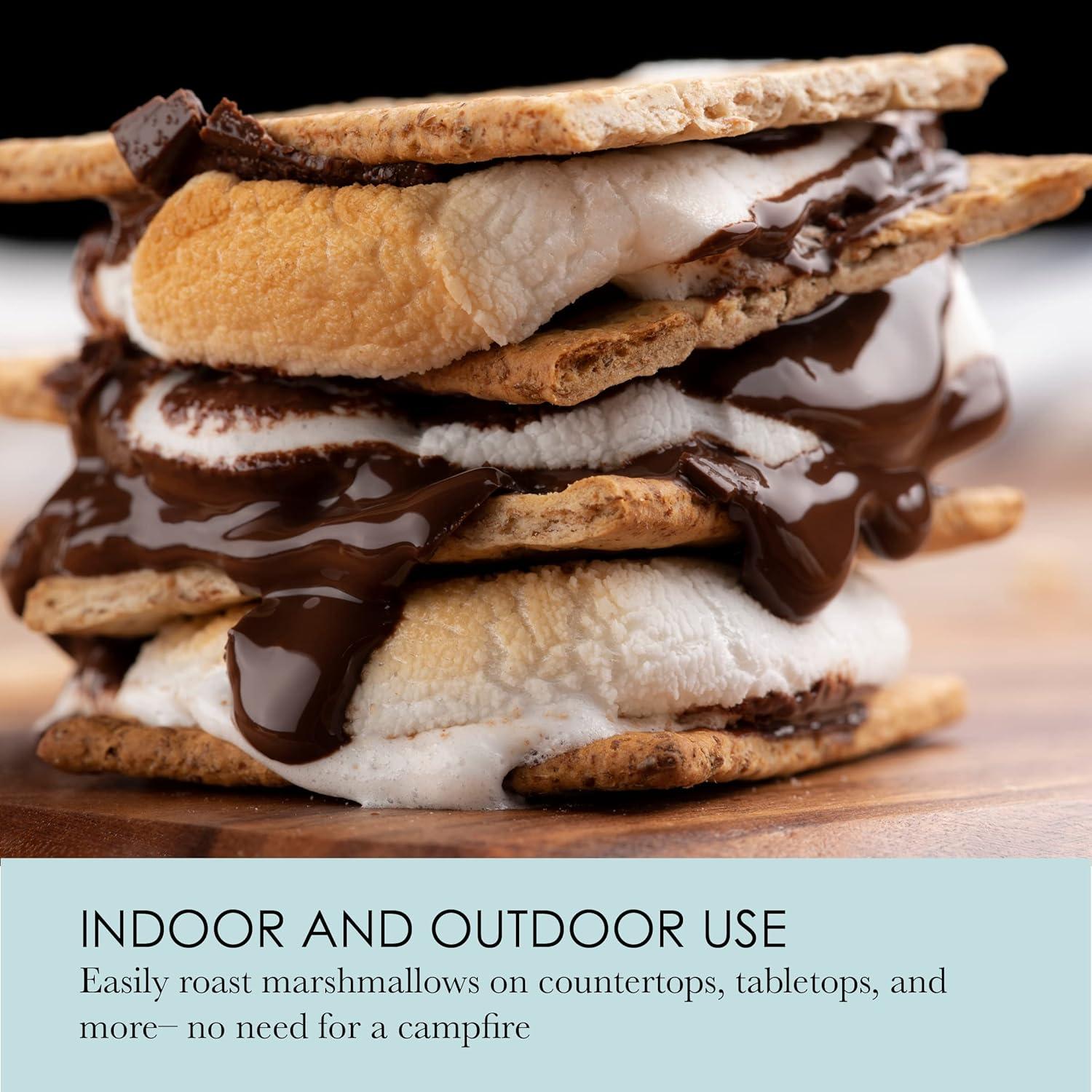 Fabricador de S'mores Chicago Metallic Pequeño Blanco