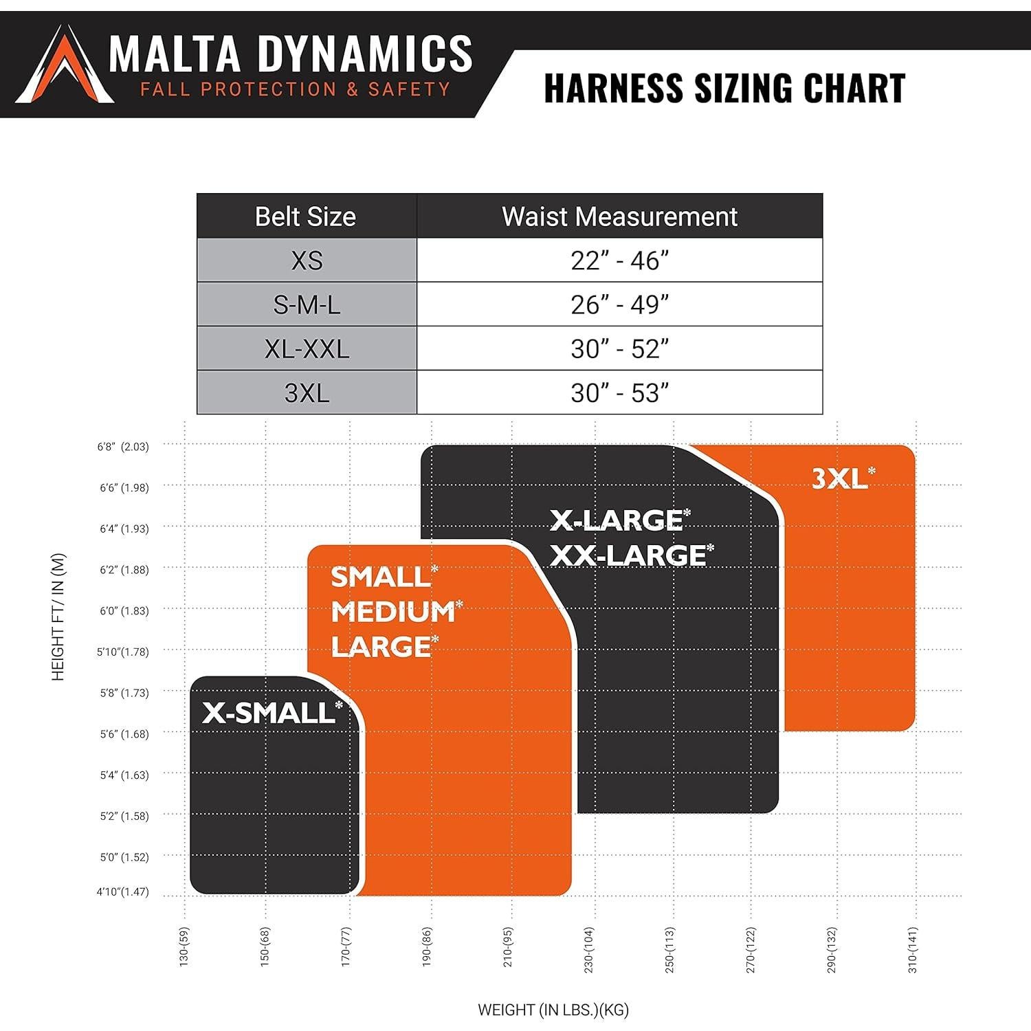 Arnés de Seguridad Malta Dynamics Razorback Elite MAXX