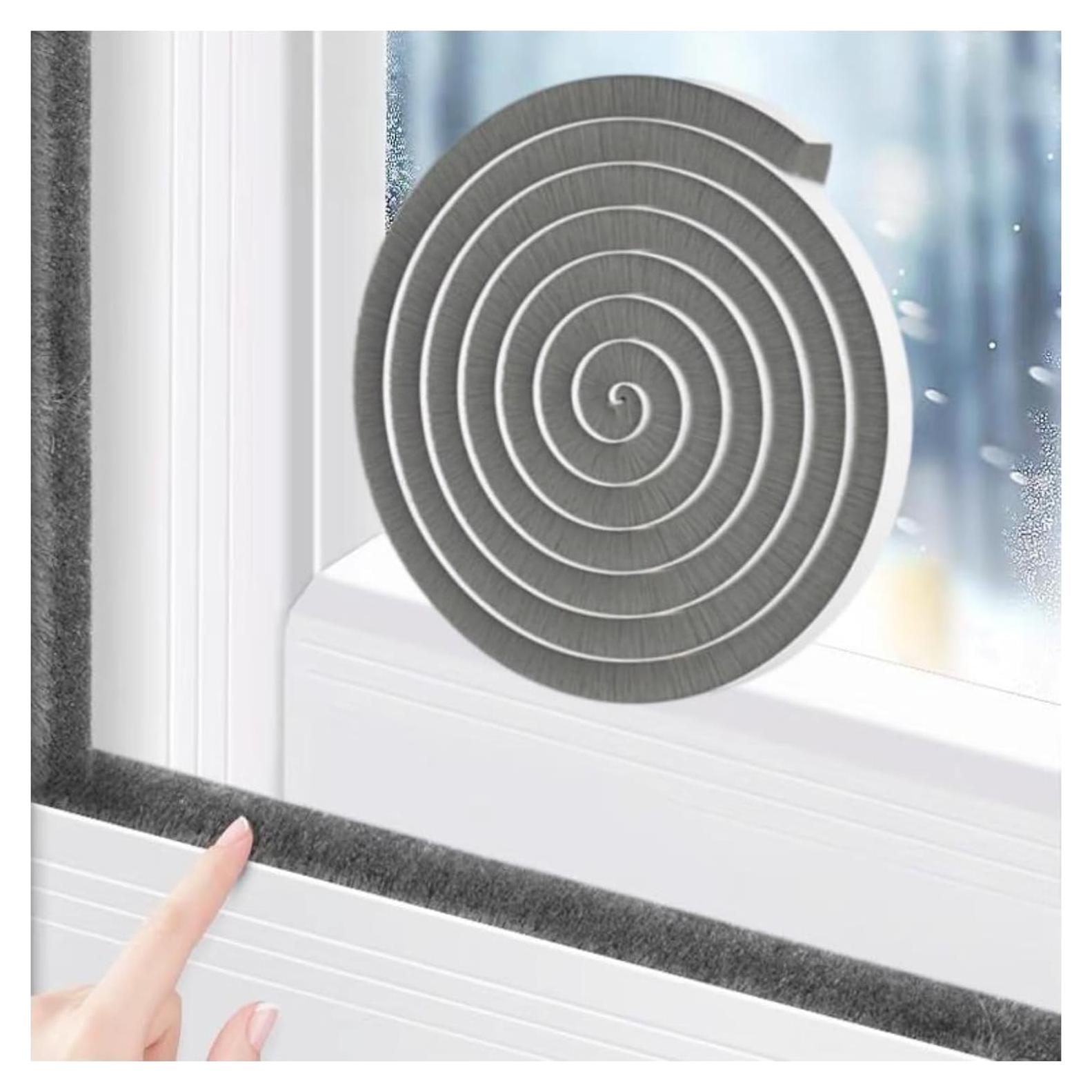 Sello de Puerta Aislante Térmico Fjzoys 5.03m Gris Autoadhesivo