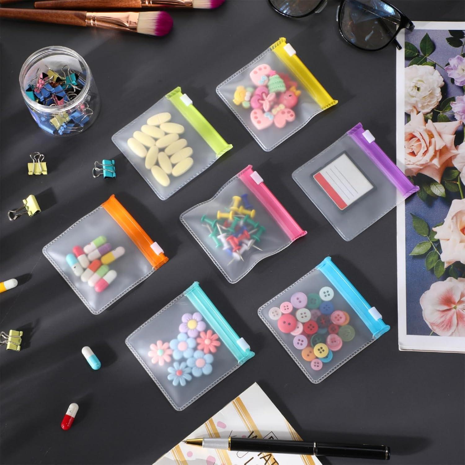 Bolsas de Pastillas Reutilizables Sherr 56 Pcs Transparente