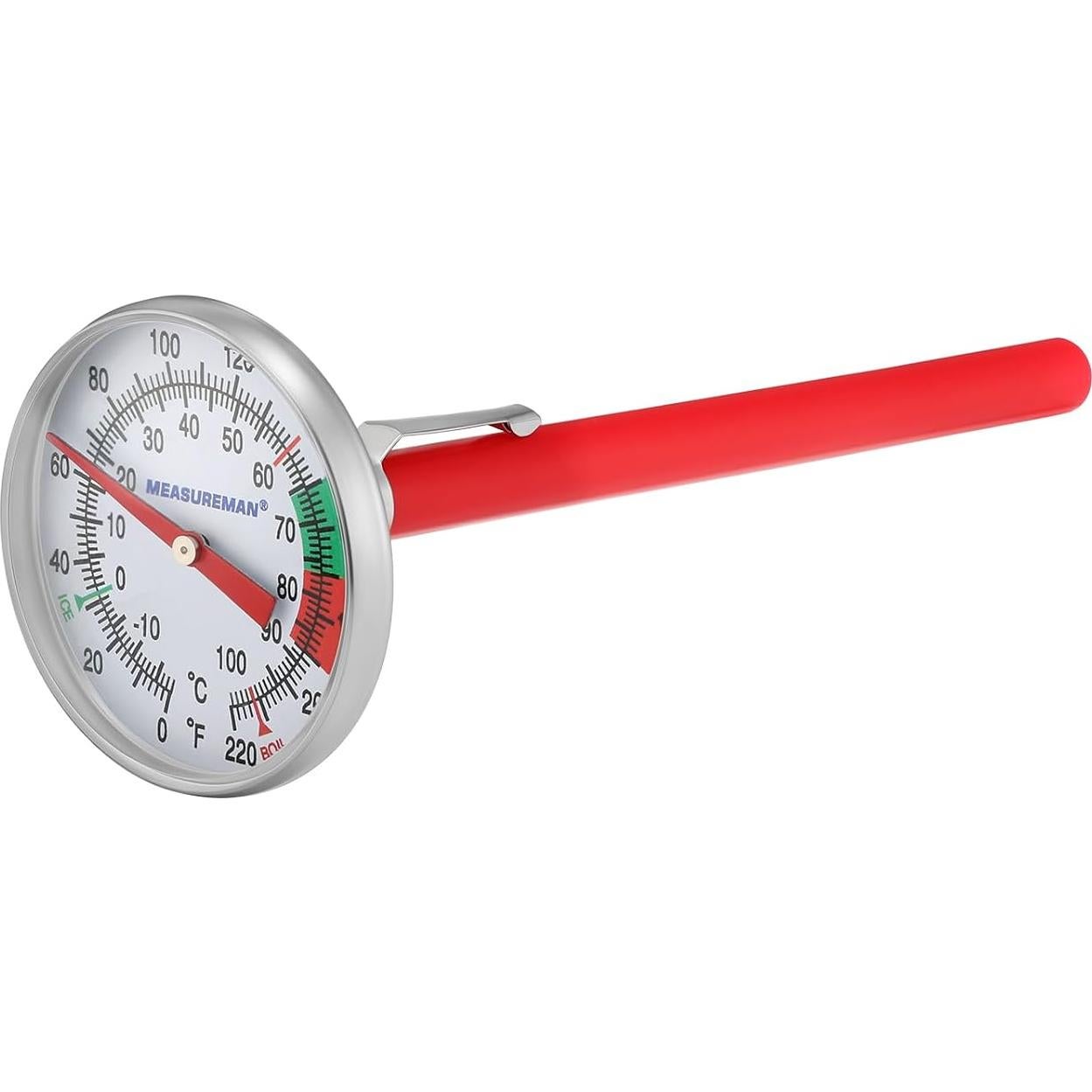 Termómetro de Leche MEASUREMAN MC042, Lectura Instantánea 0-104°C