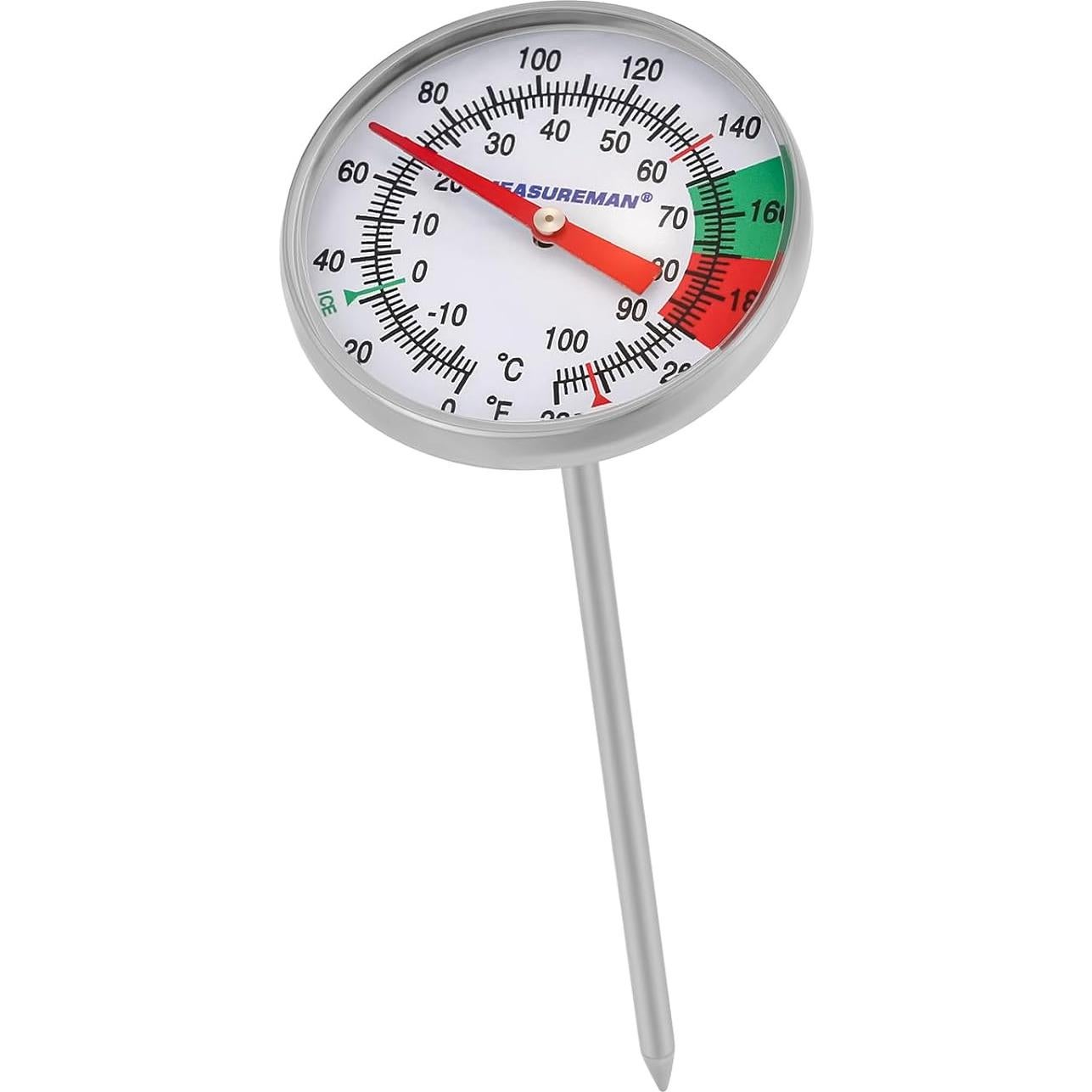 Termómetro de Leche MEASUREMAN MC042, Lectura Instantánea 0-104°C