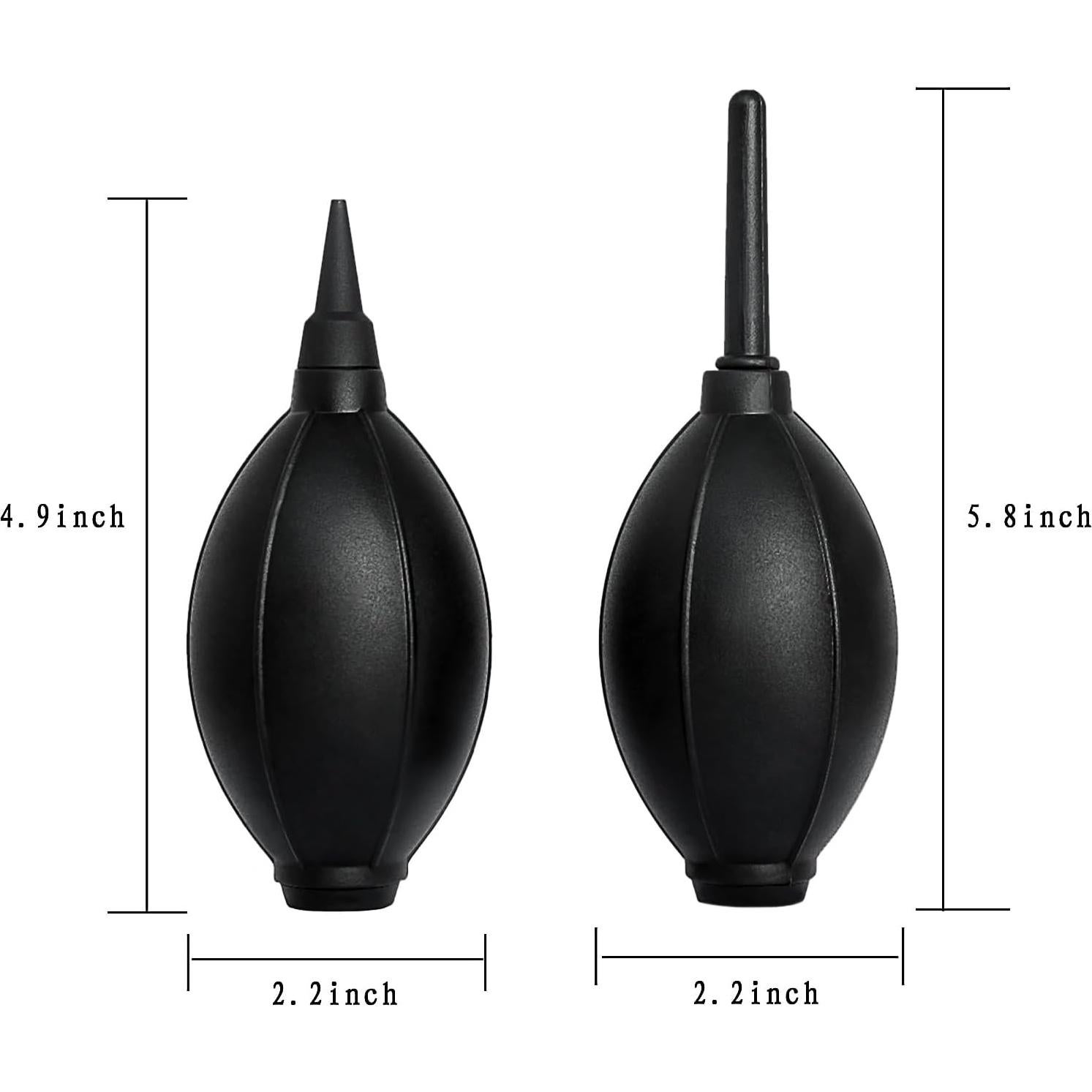 Soplador de Aire Manual VVEASIER con Boquillas Larga y Corta