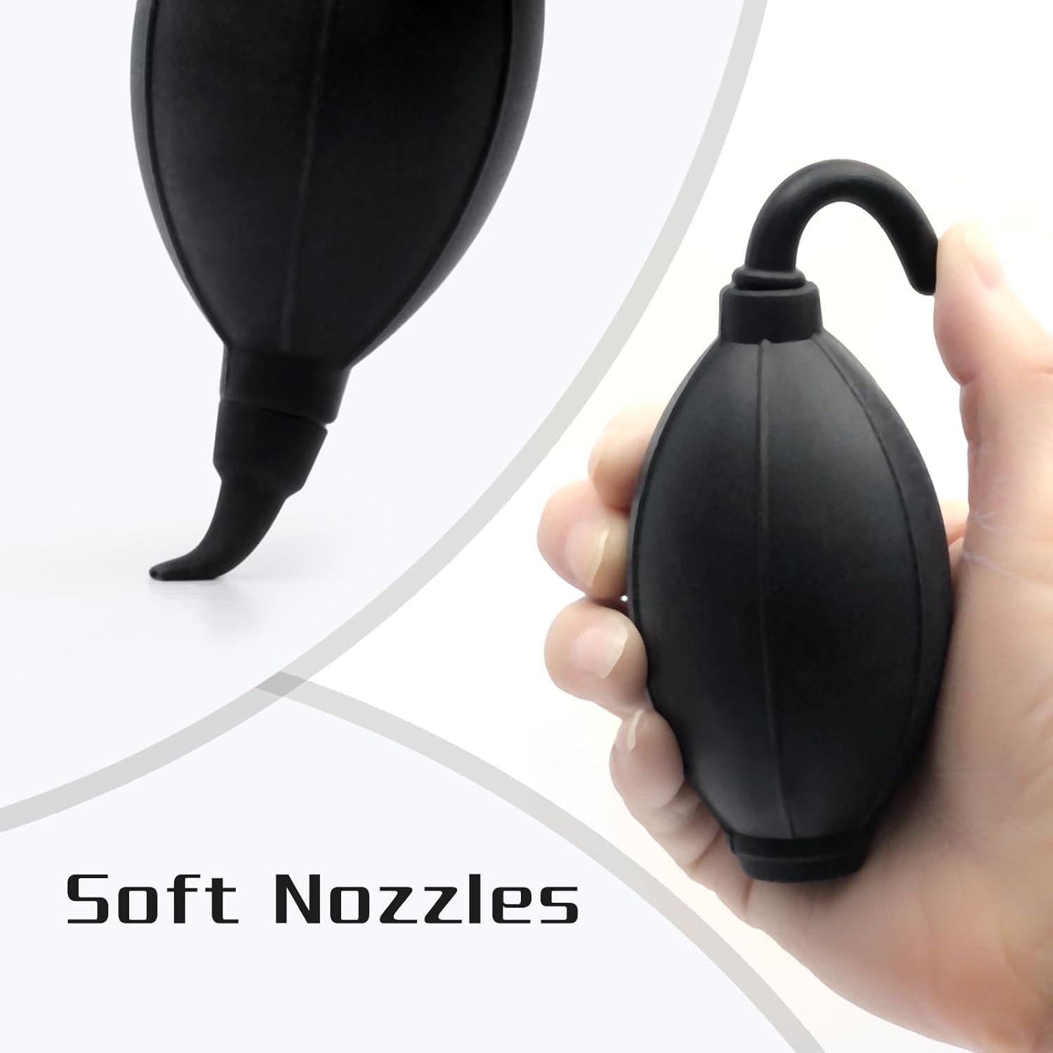 Soplador de Aire Manual VVEASIER con Boquillas Larga y Corta