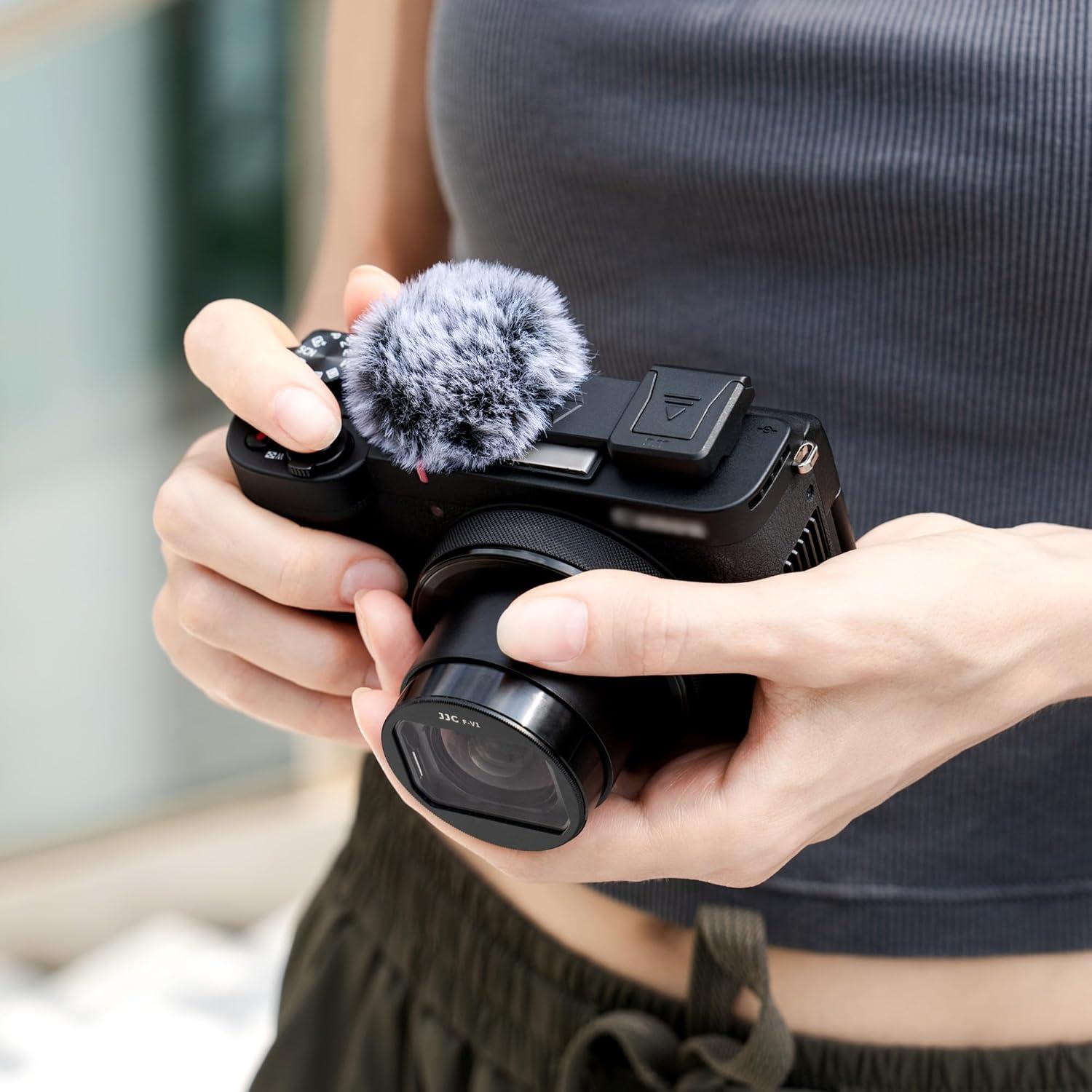 Muff de Viento JJC para Zapata Fría Canon PowerShot V1