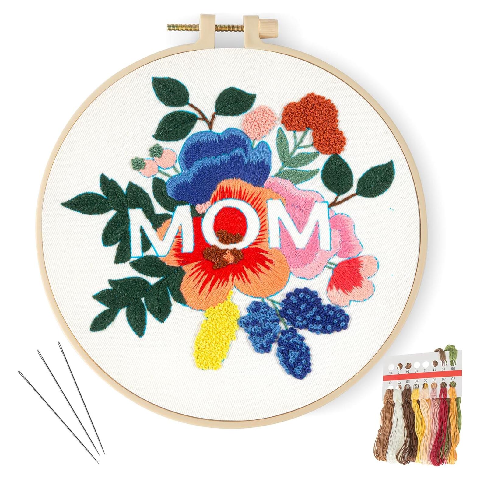 Kit de Bordado Culberta para Principiantes con Tutoriales HD