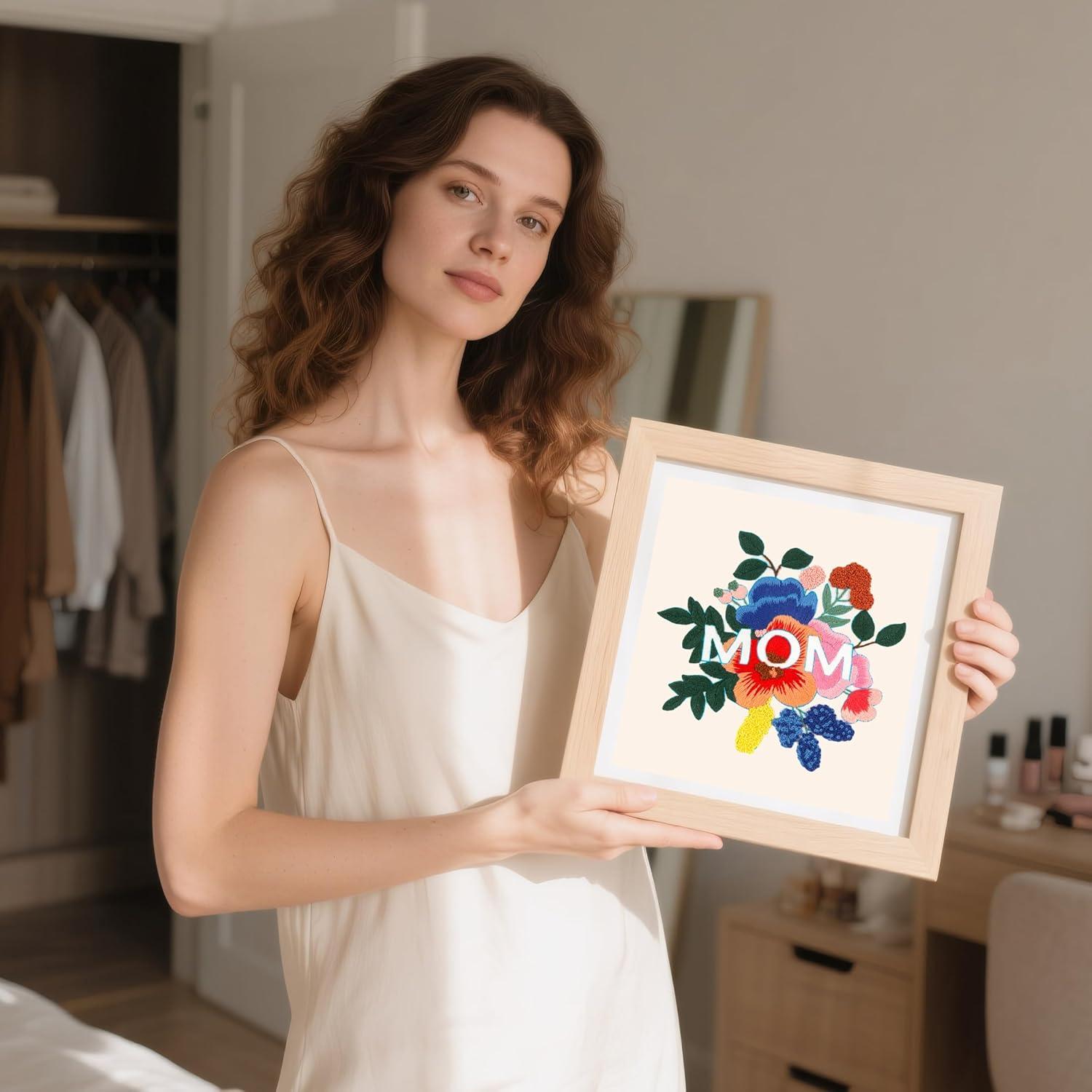 Kit de Bordado Culberta para Principiantes con Tutoriales HD