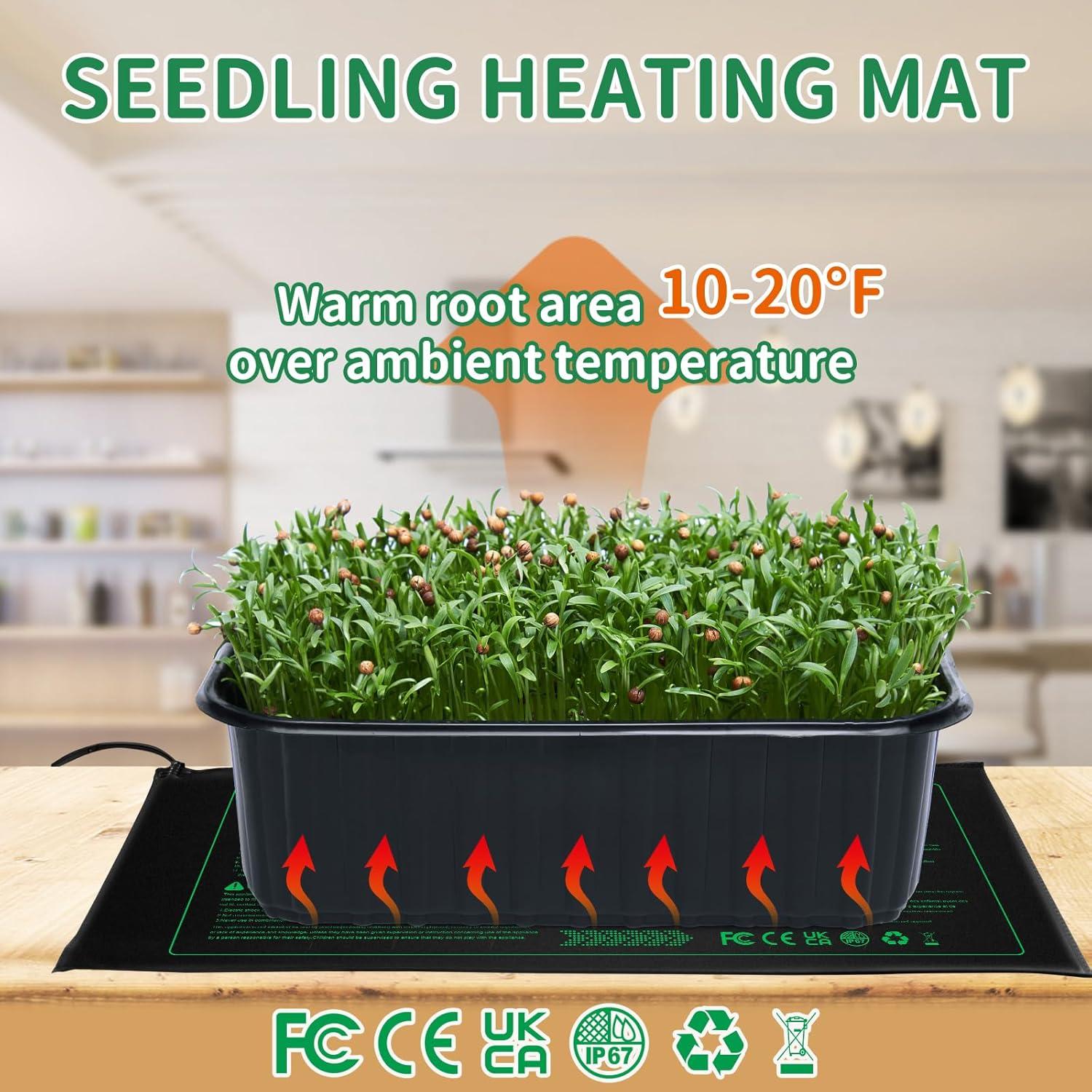 Manta Térmica para Plántulas NAMOTEK 52.7x25.4cm Impermeable