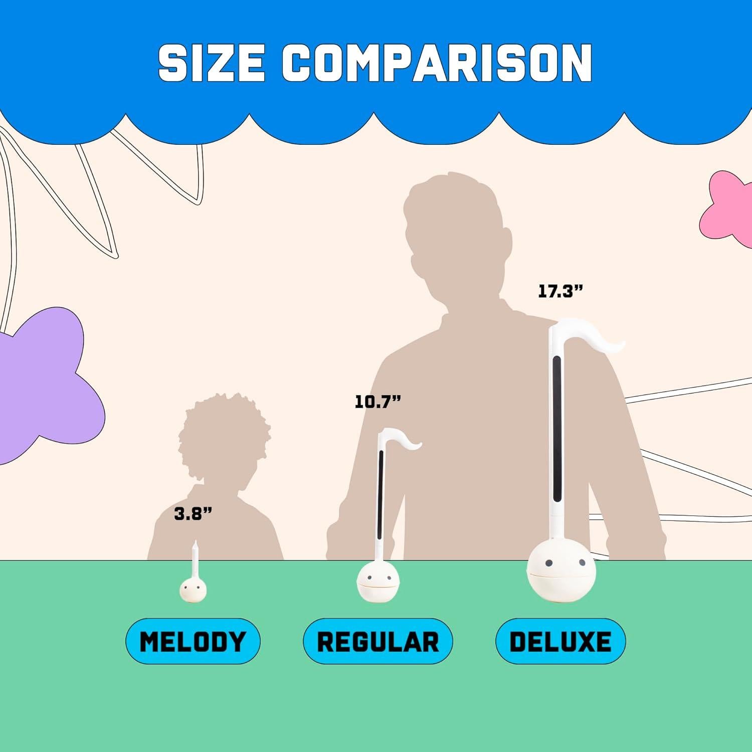 Otamatone Musical Electrónico Maywa Denki - Paquete de 2 Blanco