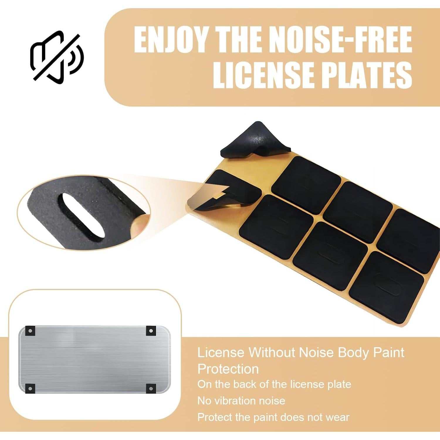 Kit de Tornillos Antirrobo para Placas de Matrícula Tesnaao 43 PCS