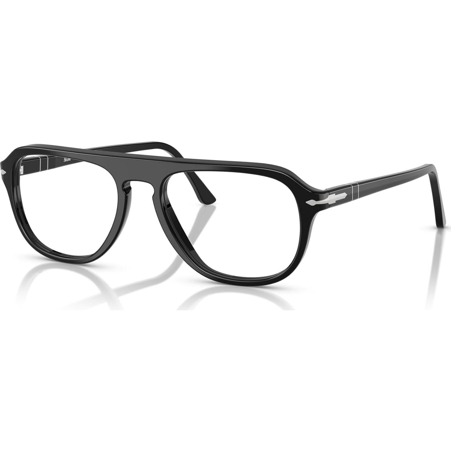 Montura de Gafas de Prescripción Persol PO3368V Aviador Negro 54mm