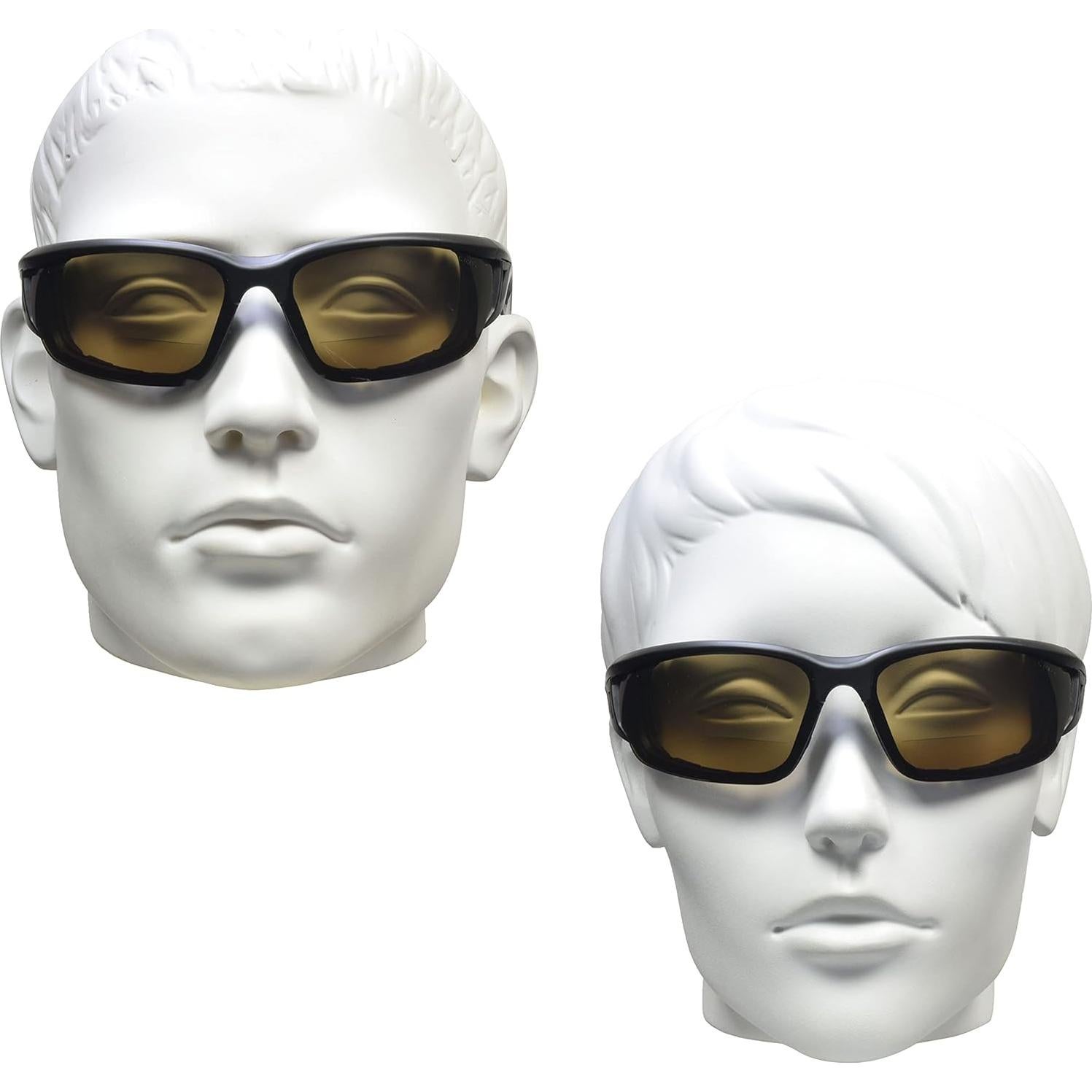 Gafas de sol bifocales de seguridad Bikershades Z87 con acolchado