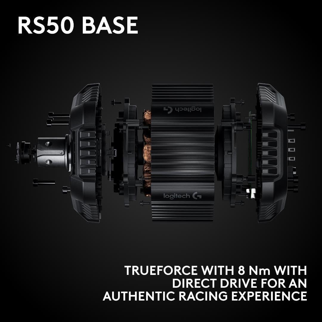 Volante de Carreras Logitech G RS50 + Adaptador para PS/PC