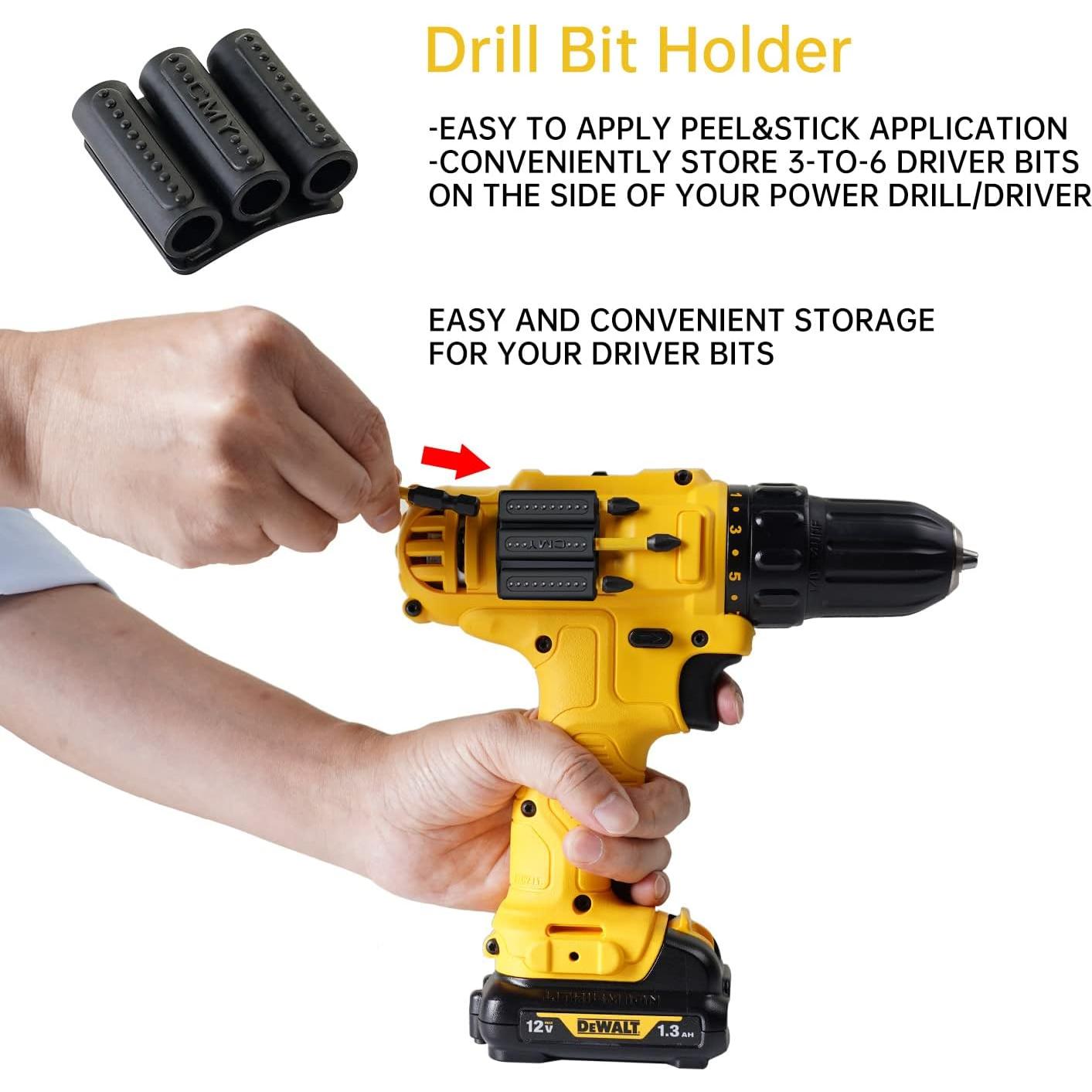 Soporte de Brocas para Taladro HAIHUANG - Paquete de 6 - Nylon