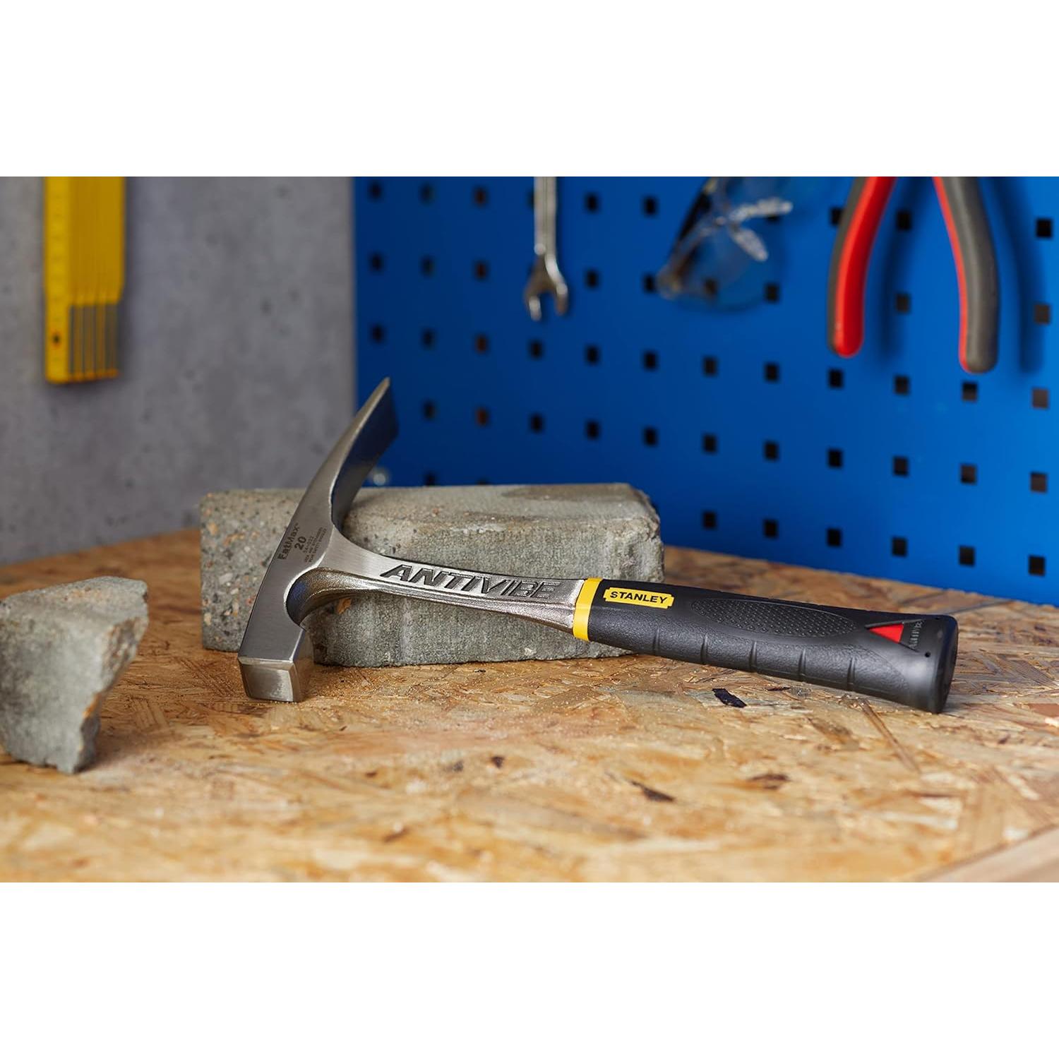 Martillo de Ladrillo Stanley 1-54-022 Antivibe 0.6 kg