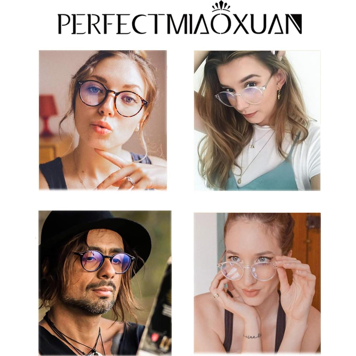 Gafas anti luz azul Perfectmiaoxuan unisex 3 pack colores