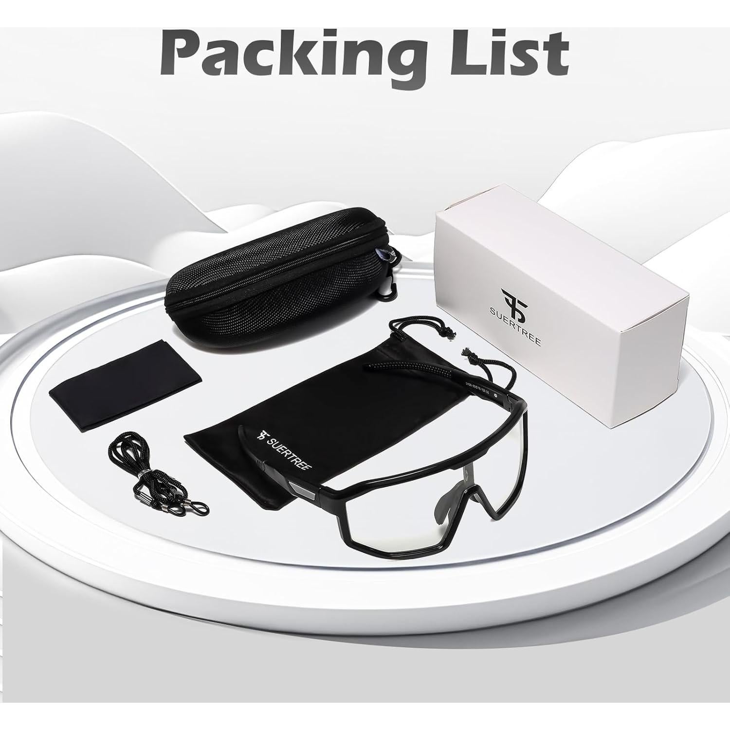 Gafas de Ciclismo Fotoquímicas Suertree UV400 Unisex