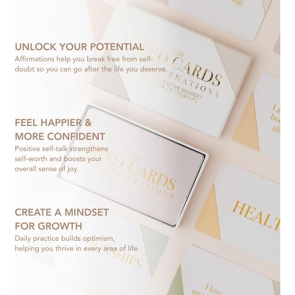Tarjetas de Afirmación LSW Londres - 50 Afirmaciones Positivas