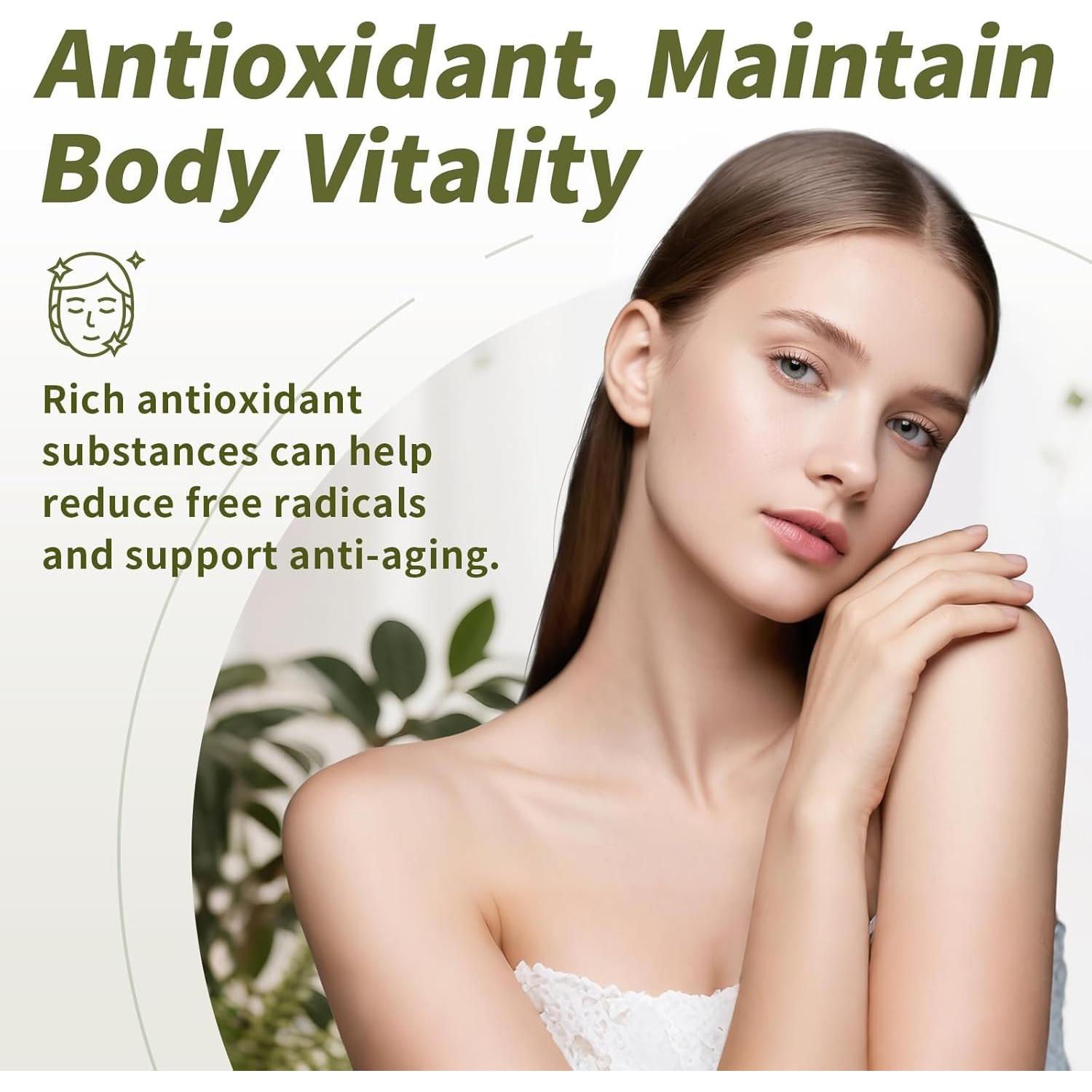 Cápsulas de Graviola Soursop BBEEAAUU 120 Unidades Antioxidantes