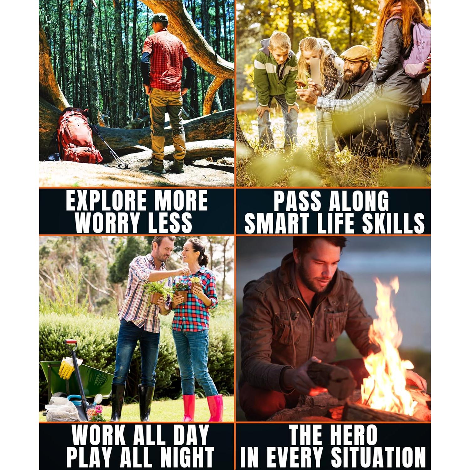 Sierra de bolsillo CAMPNDOOR 91 cm 48 dientes para camping