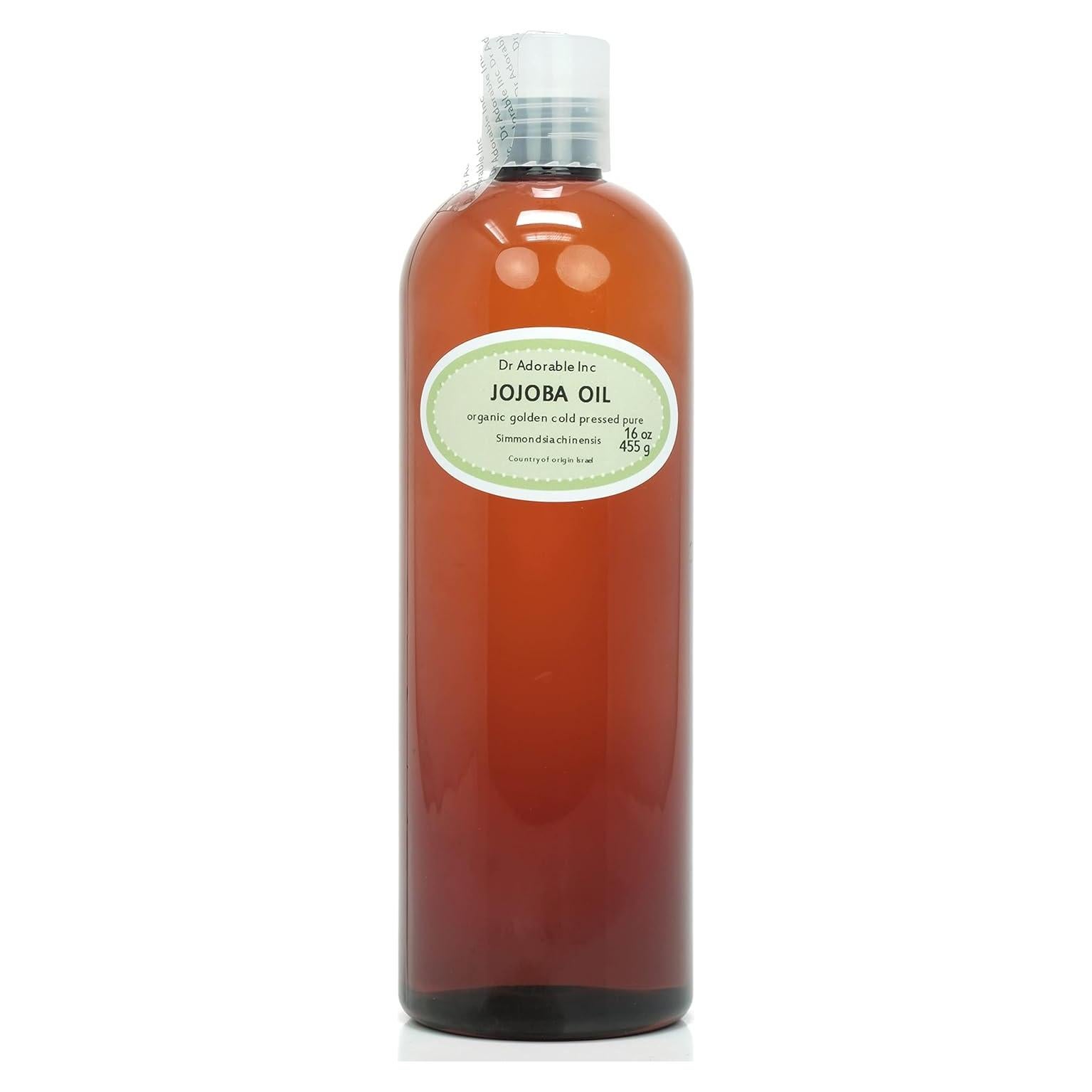 Aceite de Jojoba Orgánico Premium 473 ml - Dr Adorable
