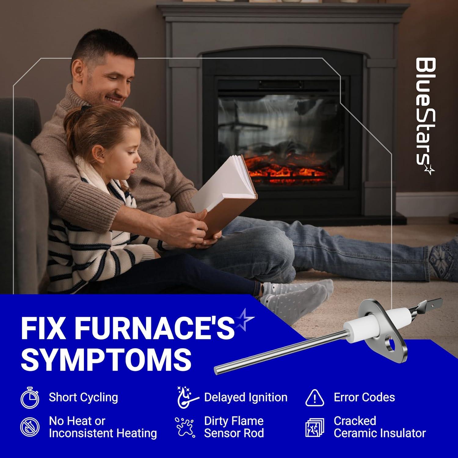 Sensor de Llama BlueStars 0130F00010 - Paquete de 2 - Compatible Hornos