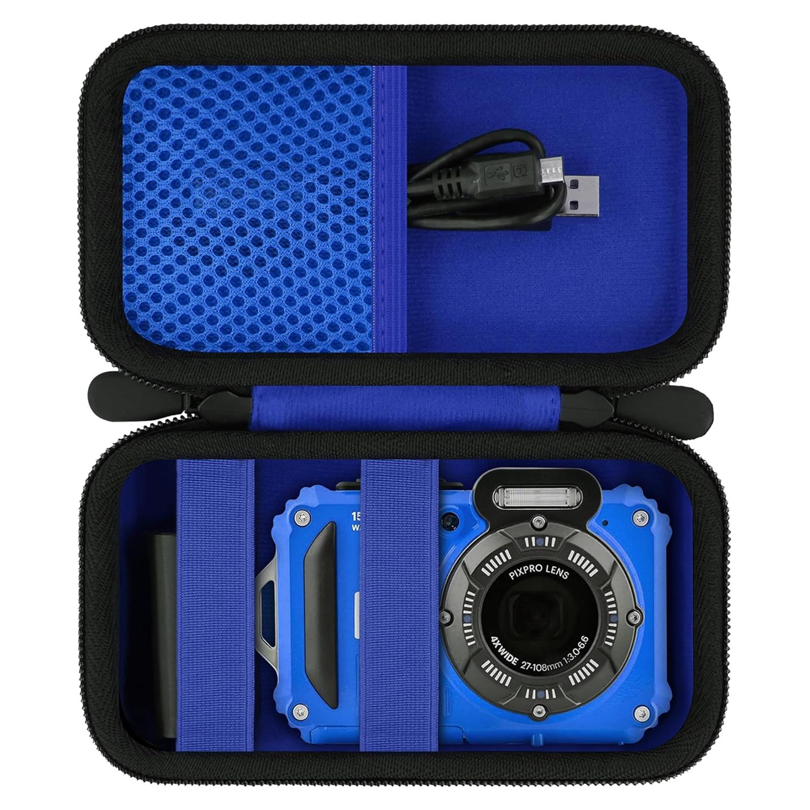 Funda Dura Impermeable KODAK para Cámara Digital WPZ2 Azul