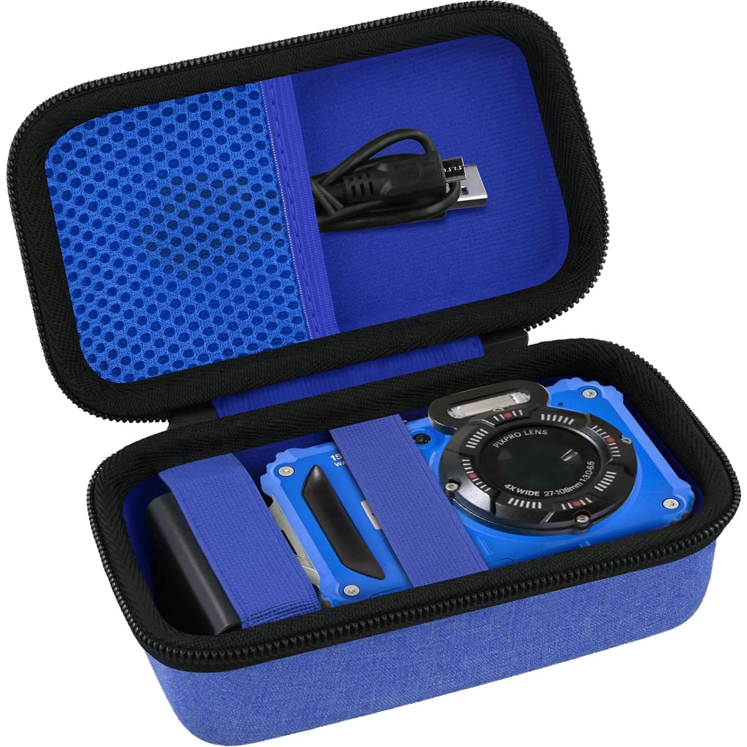 Funda Dura Impermeable KODAK para Cámara Digital WPZ2 Azul
