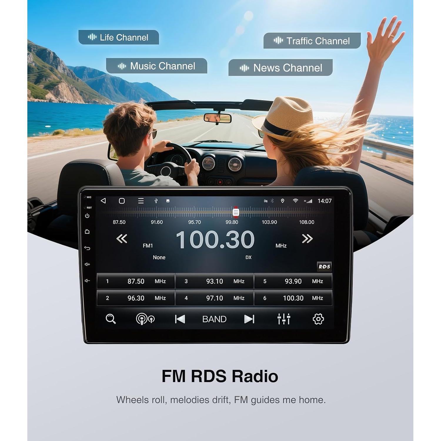 Estéreo de Coche AINAVITO 10" para Ford F150/F250 2004-2016