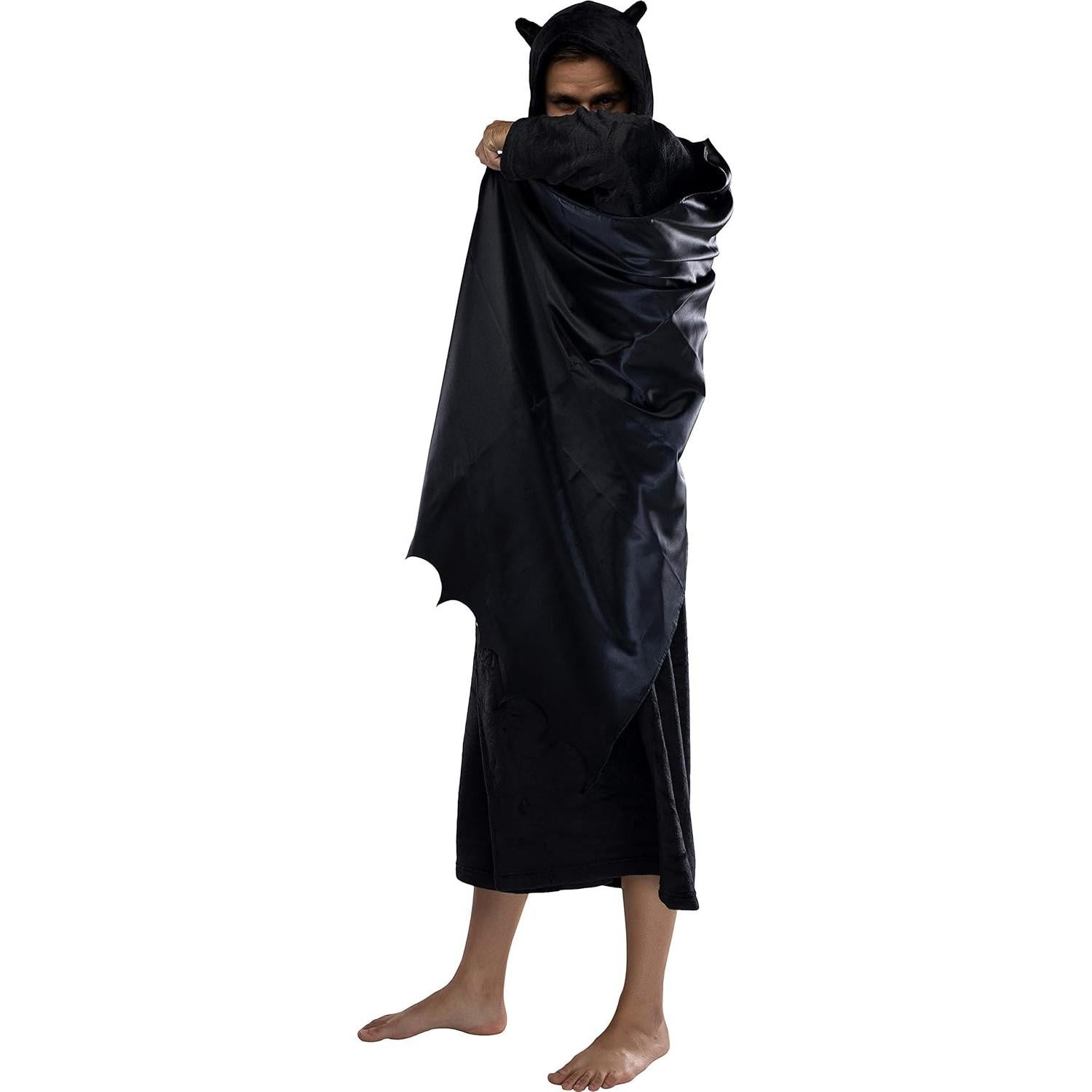 Bata de Baño de Superhéroe Intimo Batman con Capucha