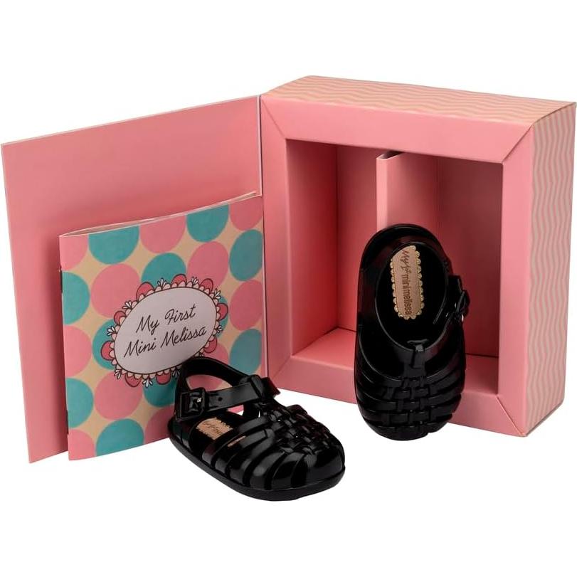 Sandalias para Bebés Mini Melissa Posesión T.3 Veganas Negras