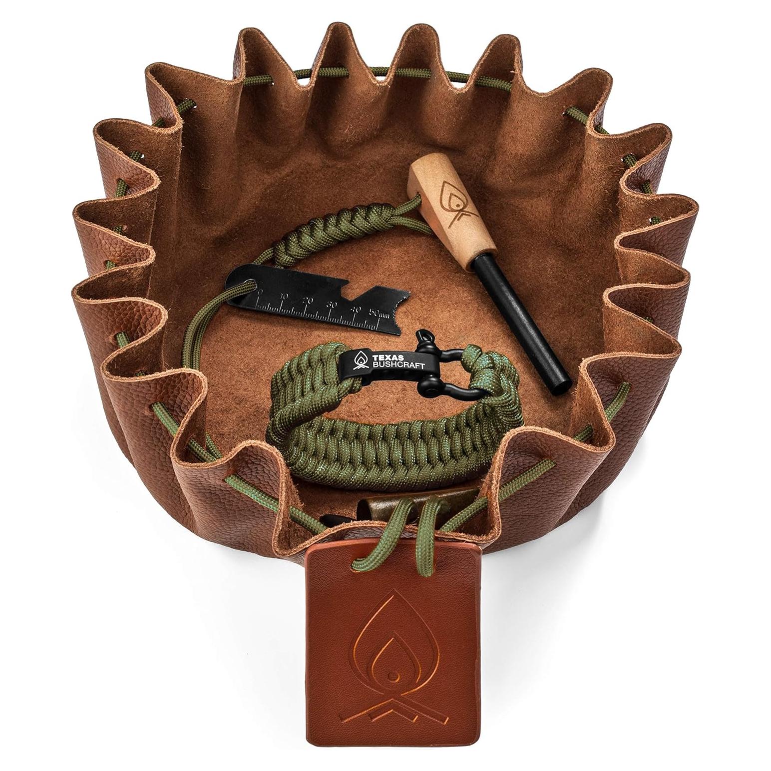 Kit de Supervivencia Texas Bushcraft - Fuego y Emergencia