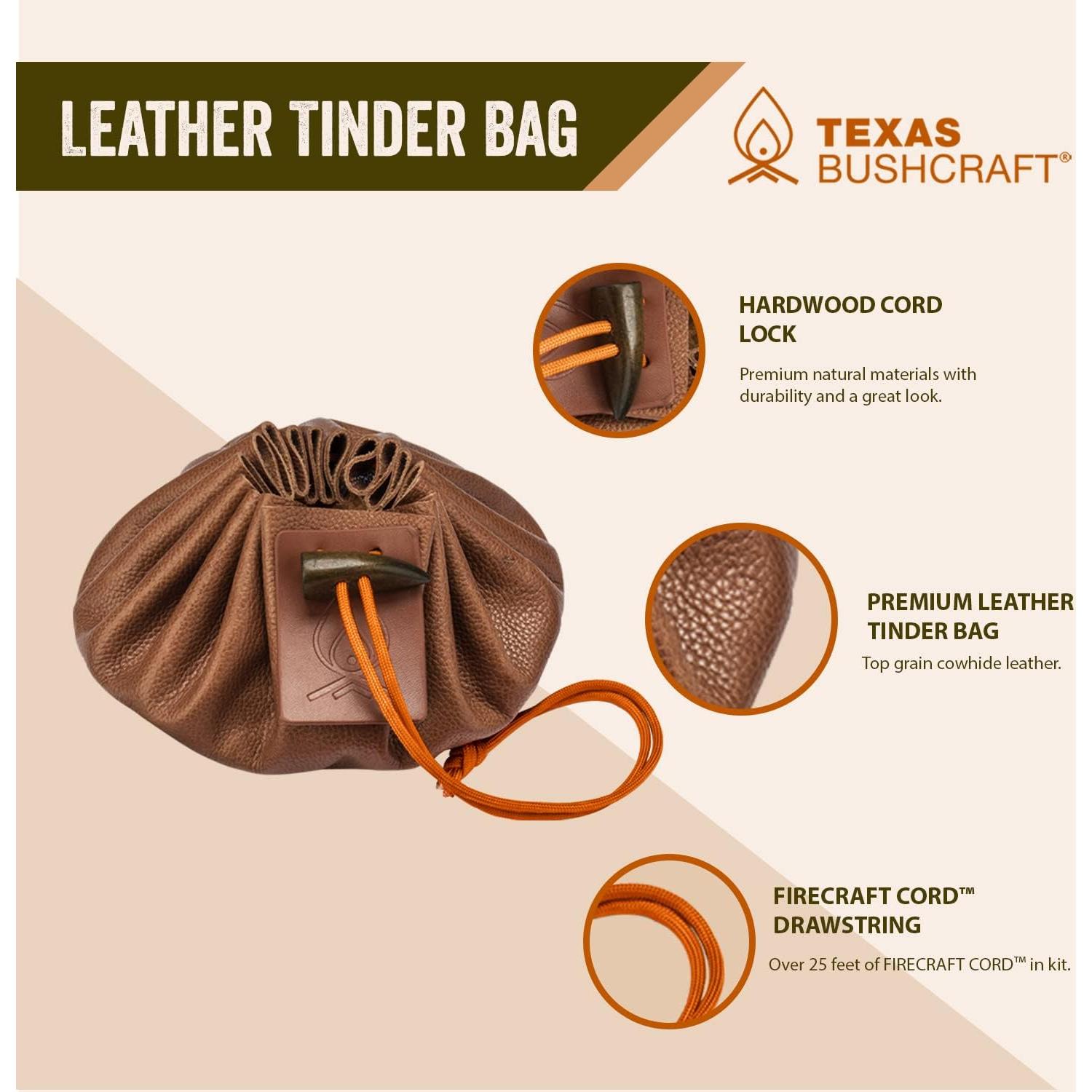Kit de Supervivencia Texas Bushcraft - Fuego y Emergencia