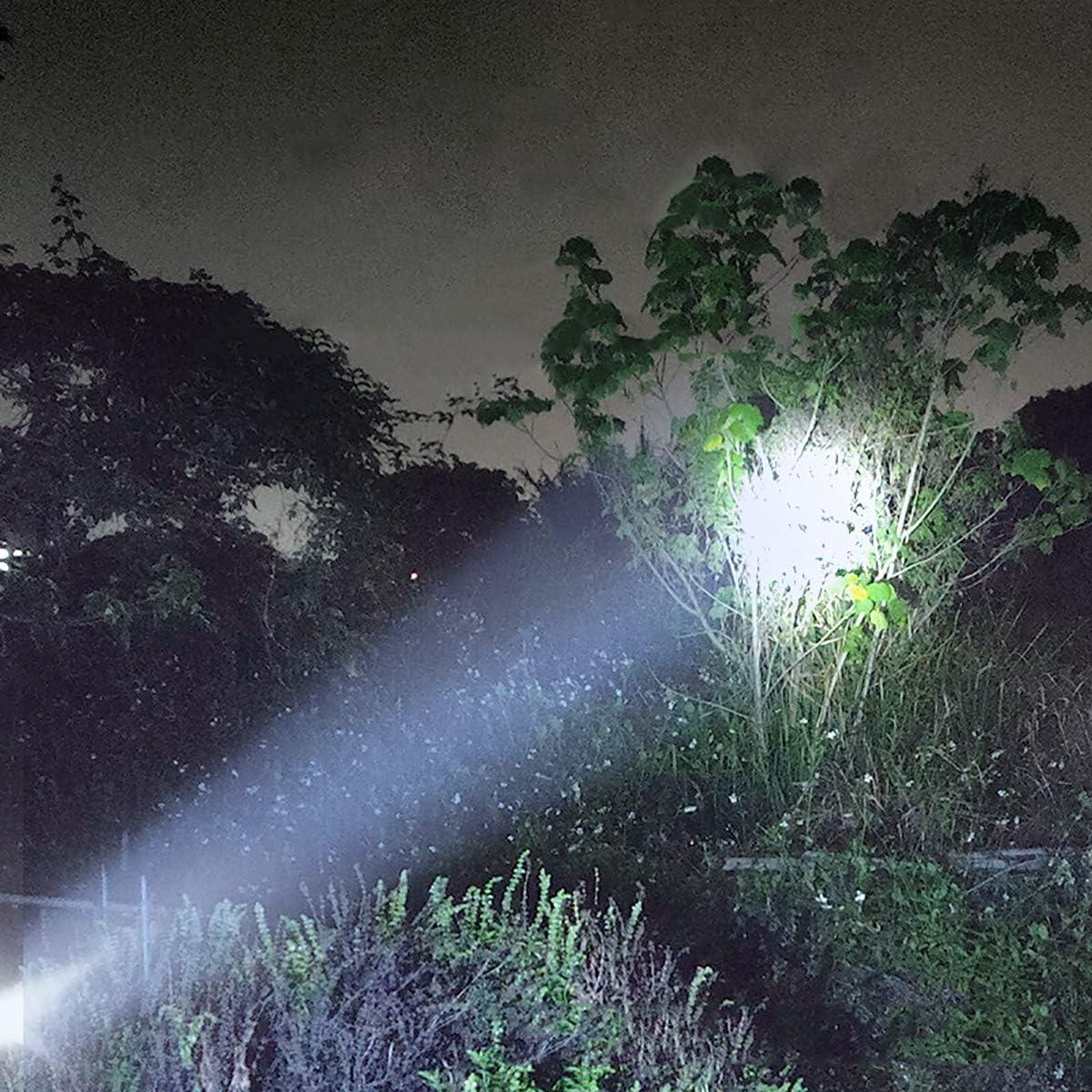 Linterna LED E-SHIDAI Solar 1000 Lúmenes Recargable