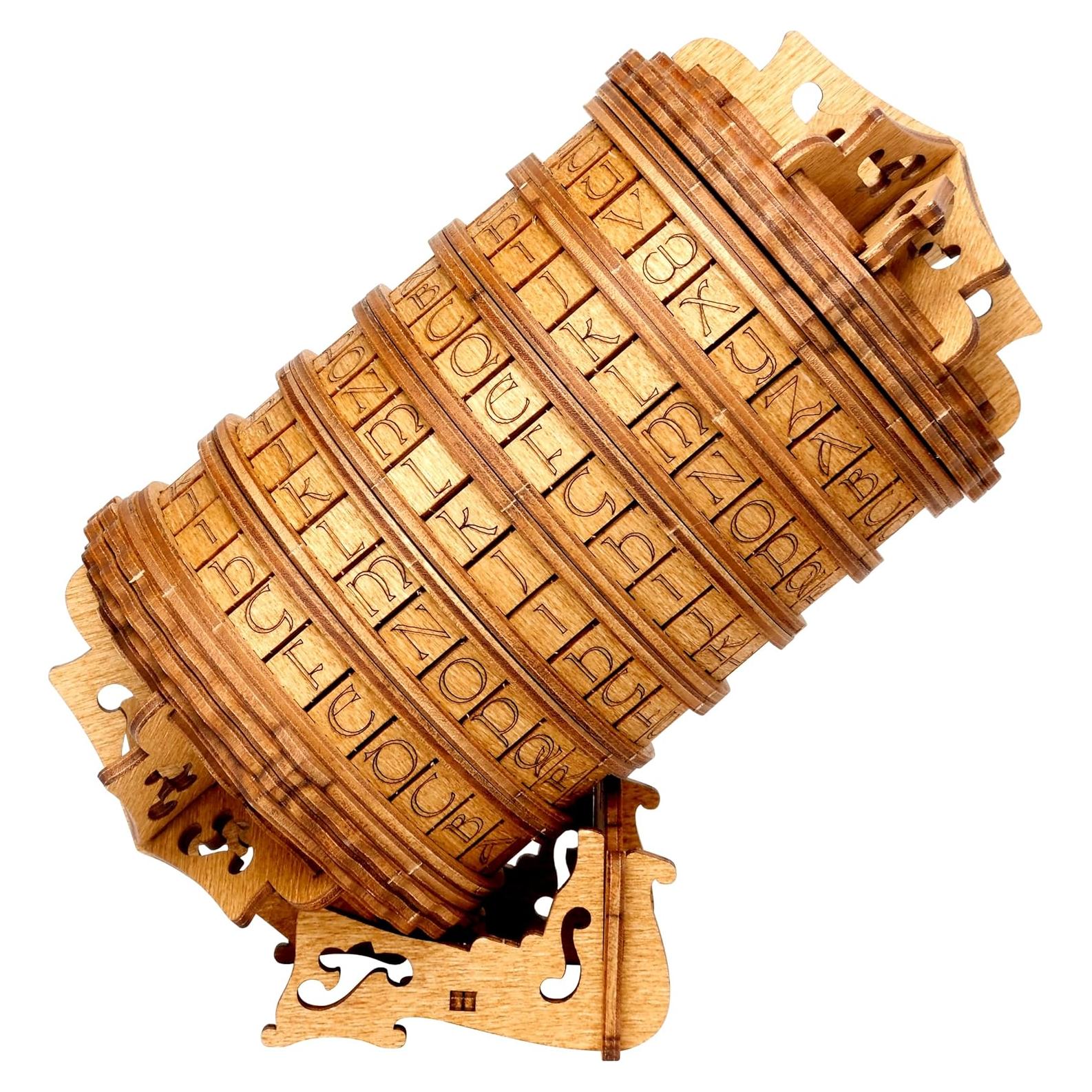 Cryptex ESC WELT - Caja de Regalo Secreta de Madera